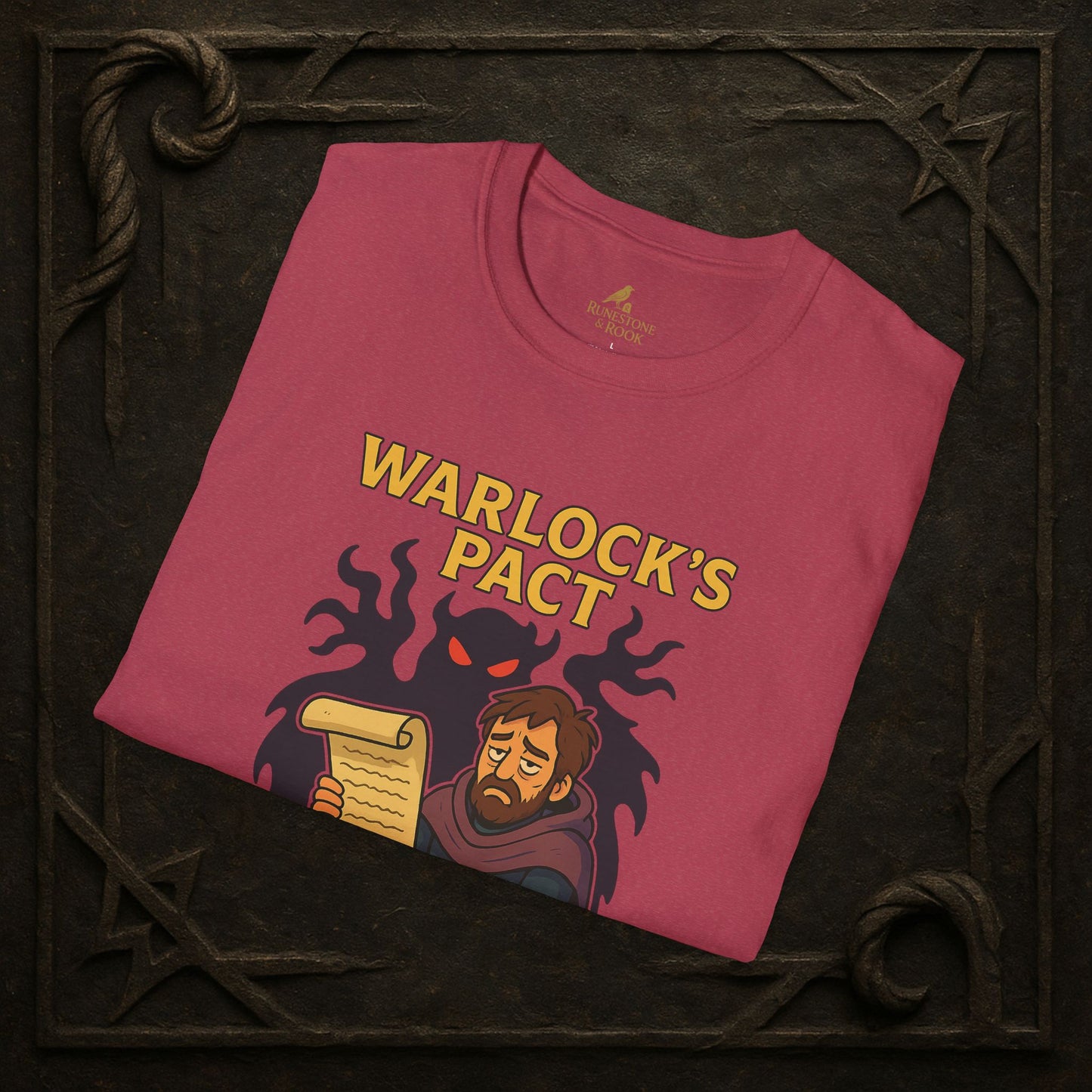 Warlock’s Pact Problems – Infernal Contract T-Shirt