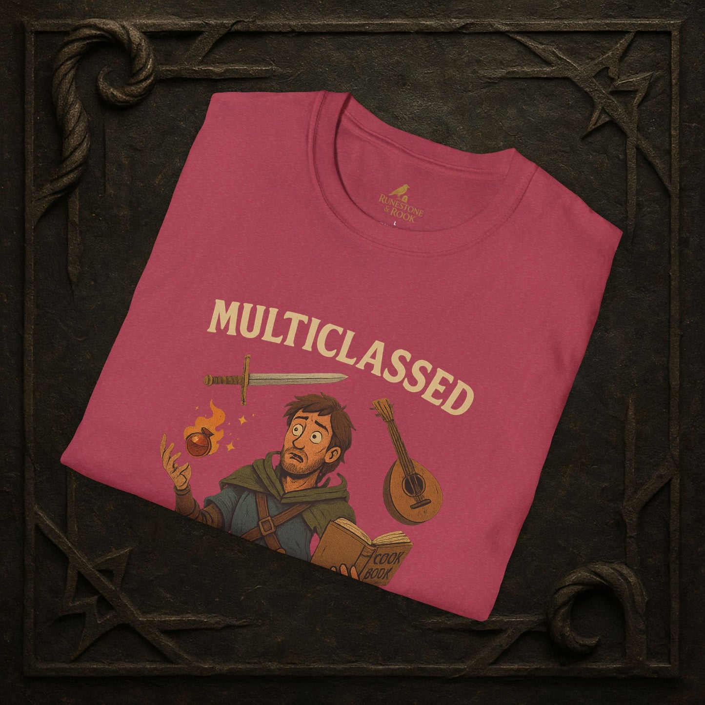 Multiclassed Mess – Chaos Class Adventurer T-Shirt