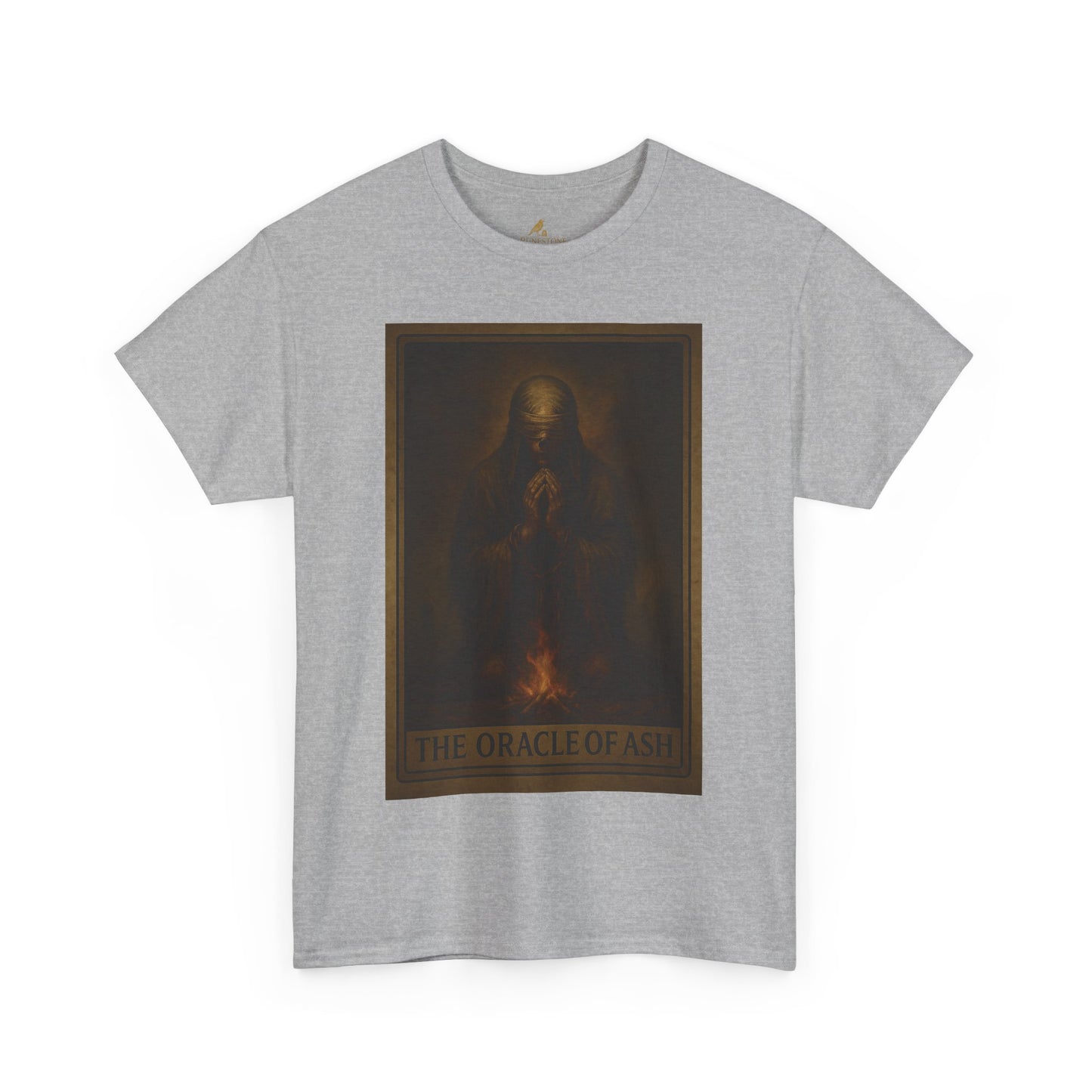 The Oracle of Ash – Tarot of the Dead Tee (Card XI)