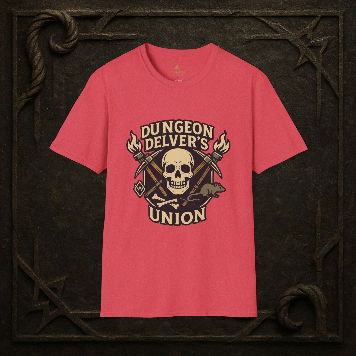 Dungeon Delver’s Union – Crest Emblem T-Shirt