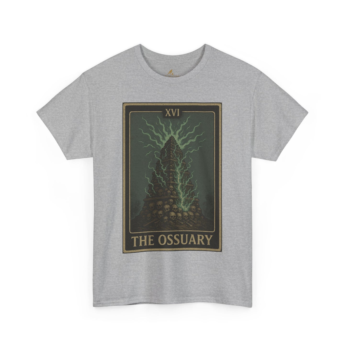 The Ossuary – Tarot of the Dead Tee (Card XVI)