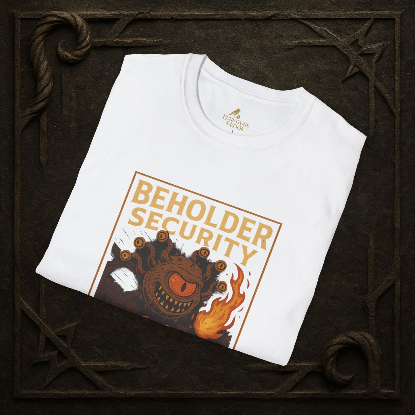 Beholder Security Systems – Fantasy Parody T-Shirt