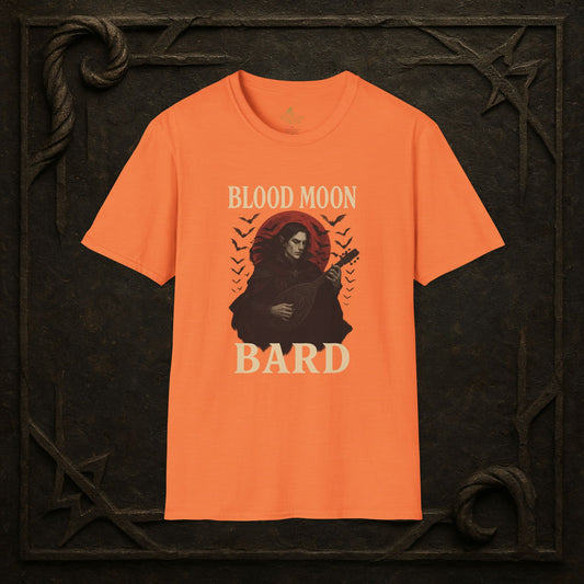 Blood Moon Bard – Vampiric Lute Master T-Shirt
