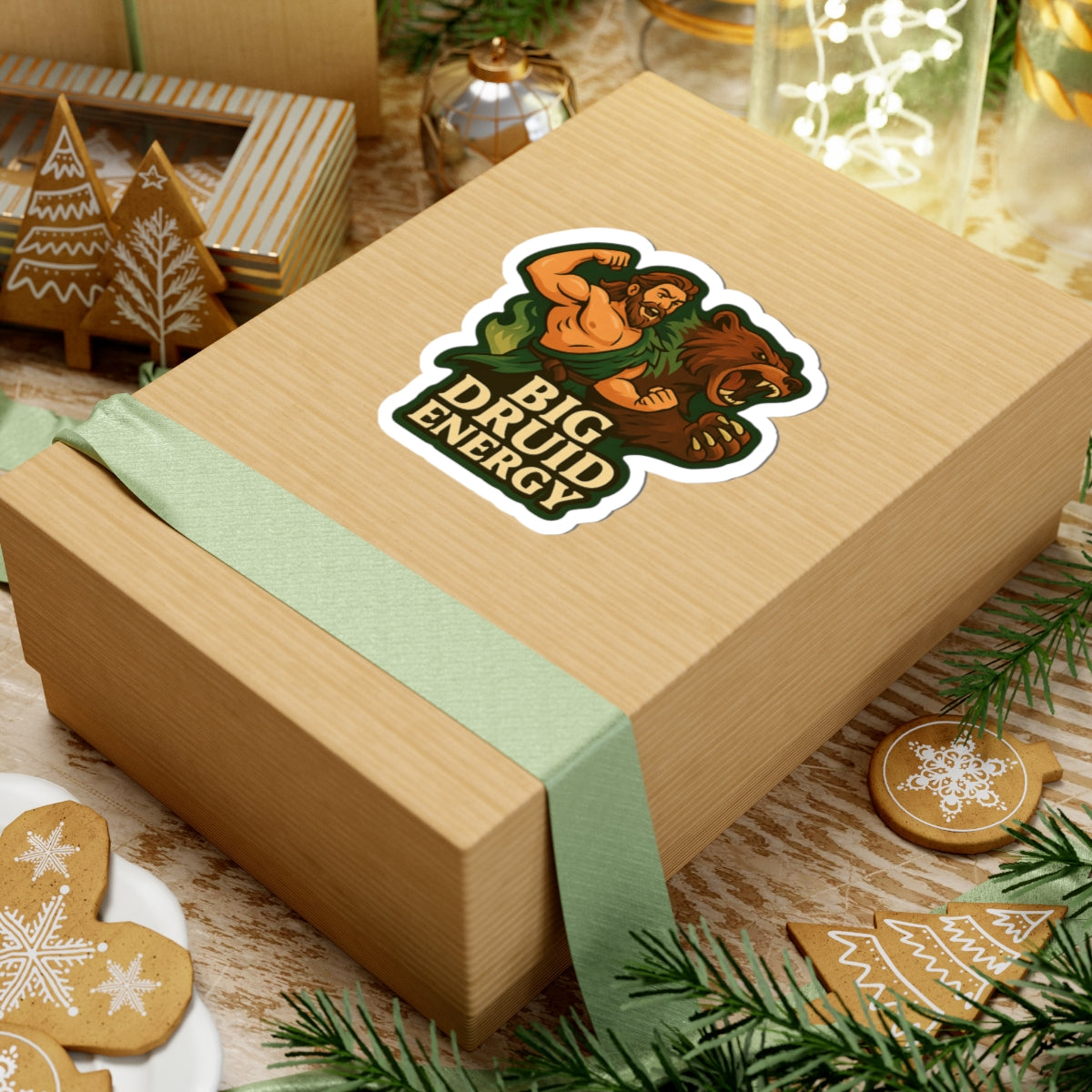 Big Druid Energy – Wild Shape Die Cut Sticker