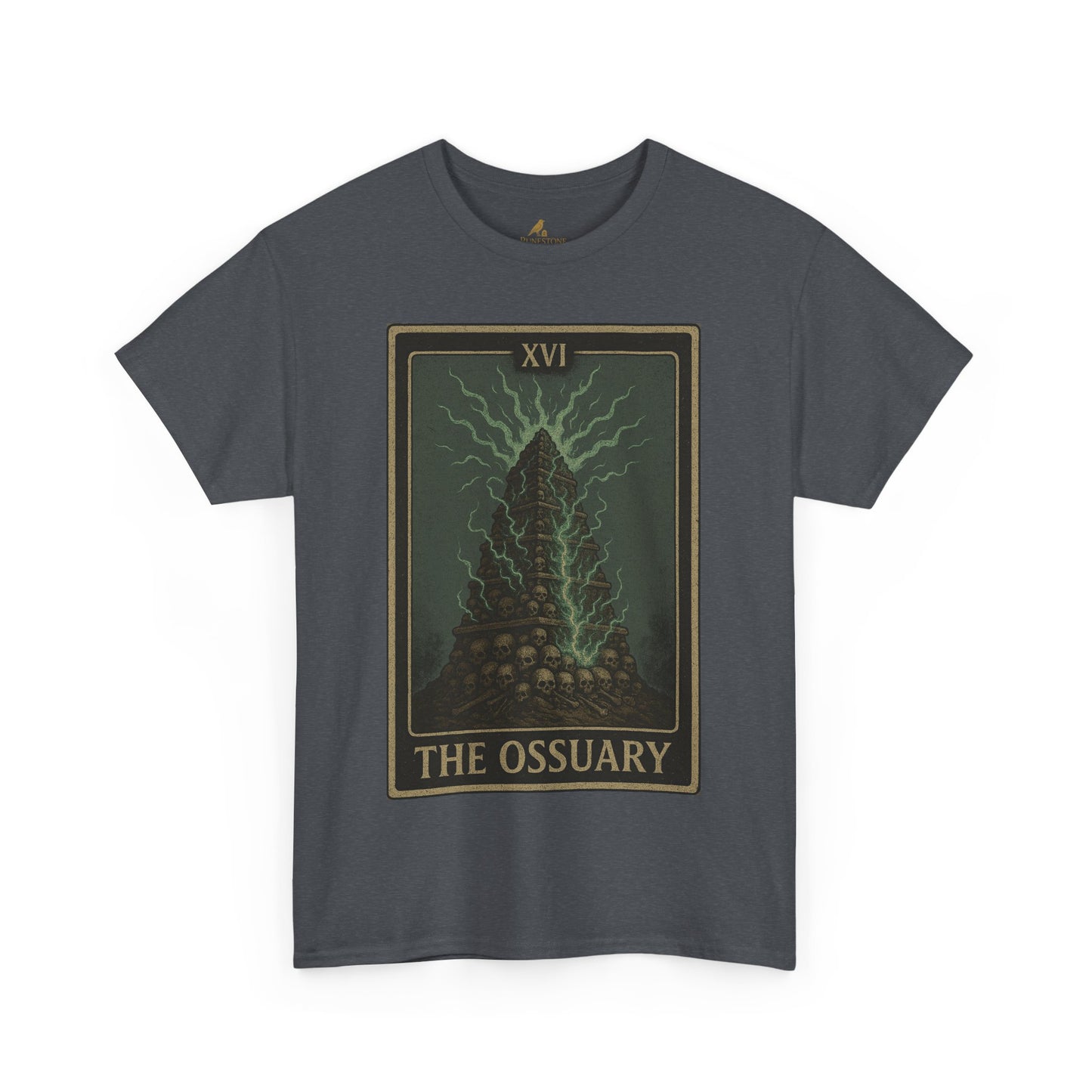 The Ossuary – Tarot of the Dead Tee (Card XVI)
