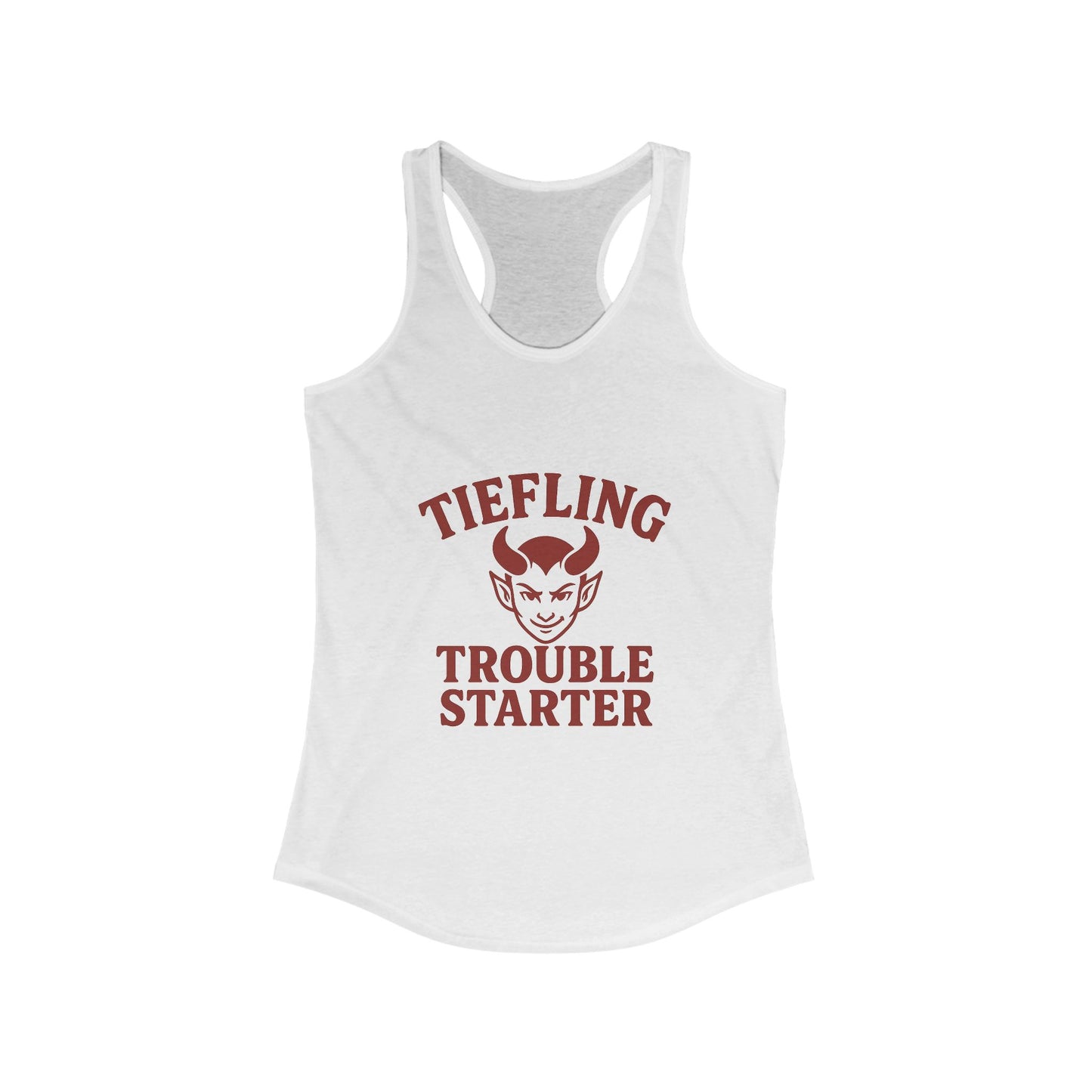 Tiefling Trouble Starter – Bold RPG Women’s Tank Top