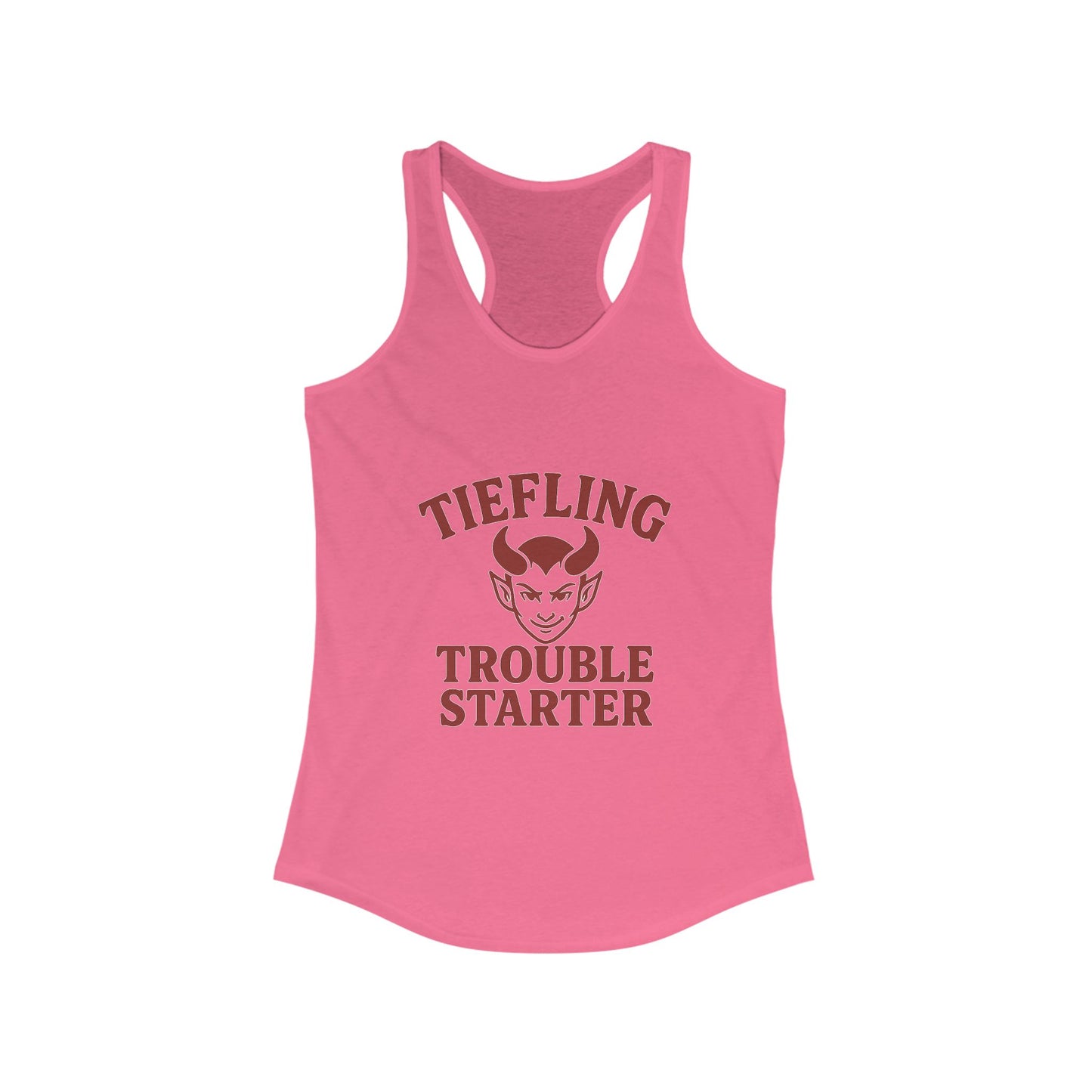 Tiefling Trouble Starter – Bold RPG Women’s Tank Top