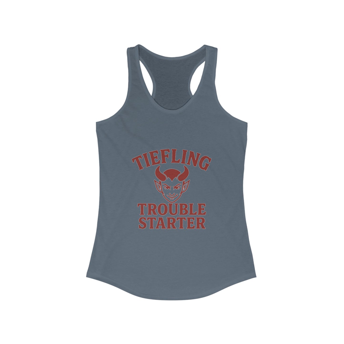 Tiefling Trouble Starter – Bold RPG Women’s Tank Top