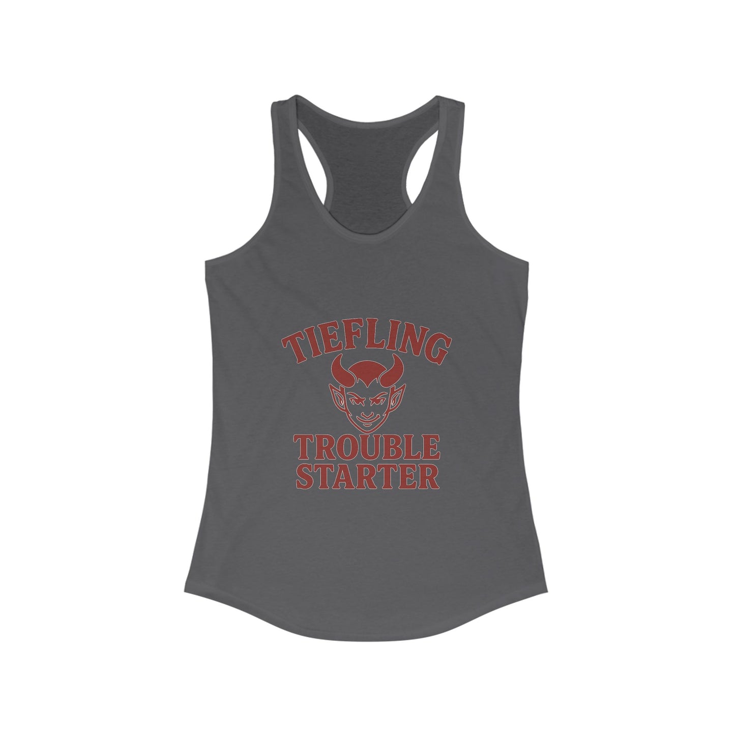 Tiefling Trouble Starter – Bold RPG Women’s Tank Top