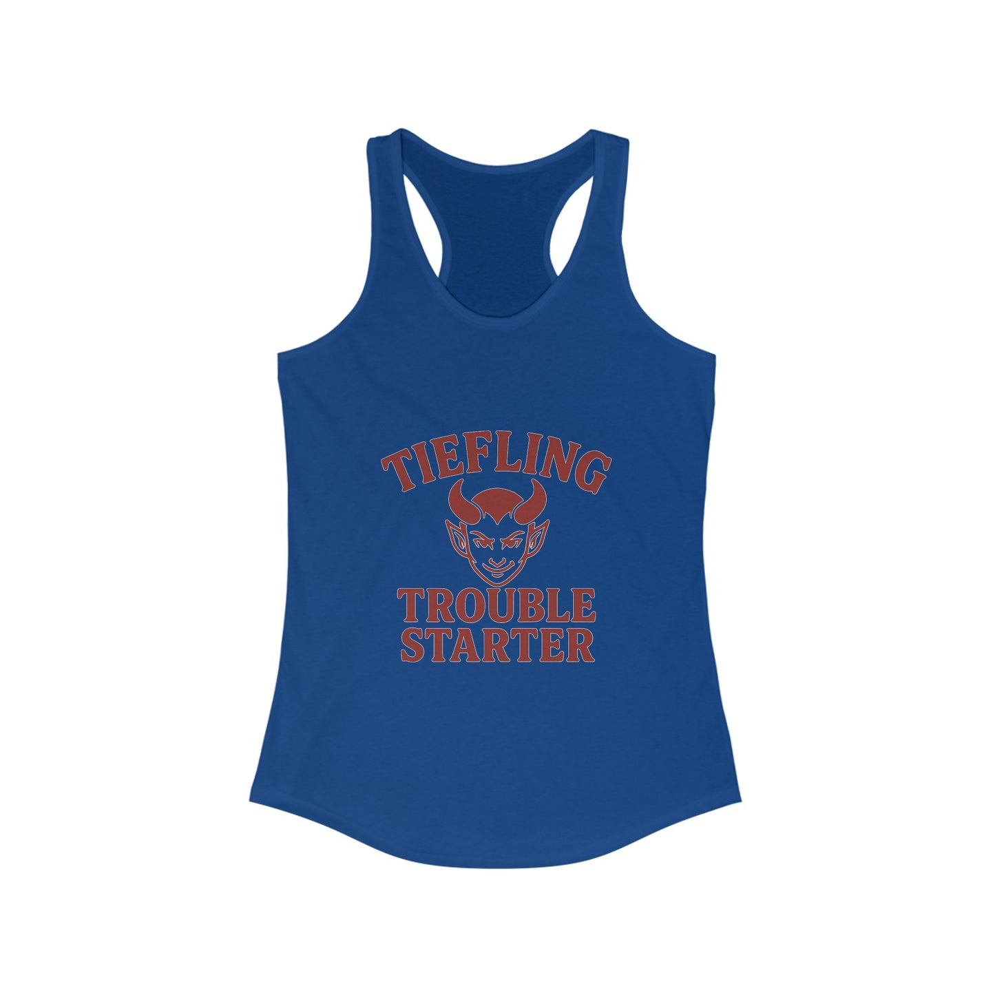 Tiefling Trouble Starter – Bold RPG Women’s Tank Top