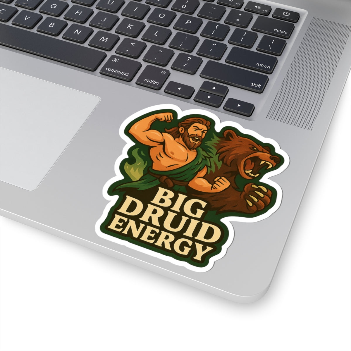 Big Druid Energy – Wild Shape Die Cut Sticker