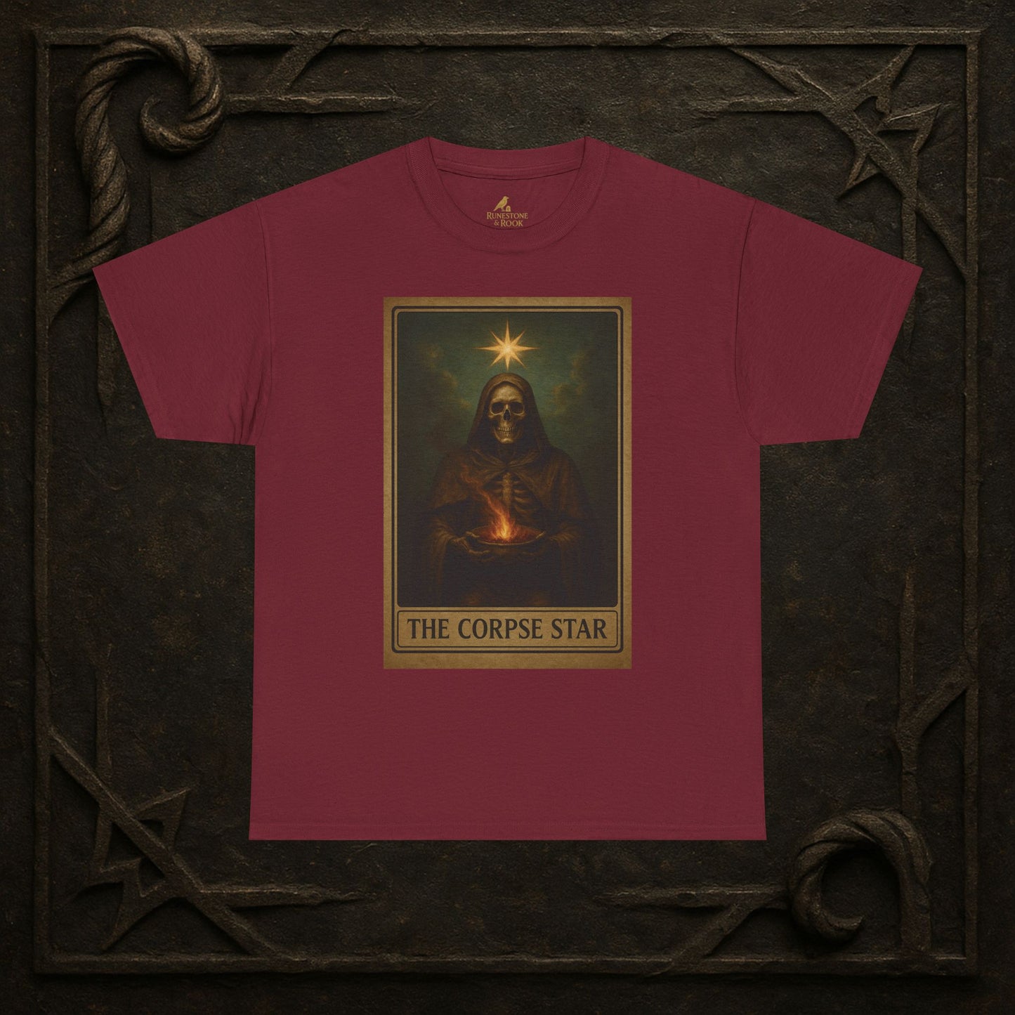 The Corpse Star – Tarot of the Dead Tee (Card XVII)