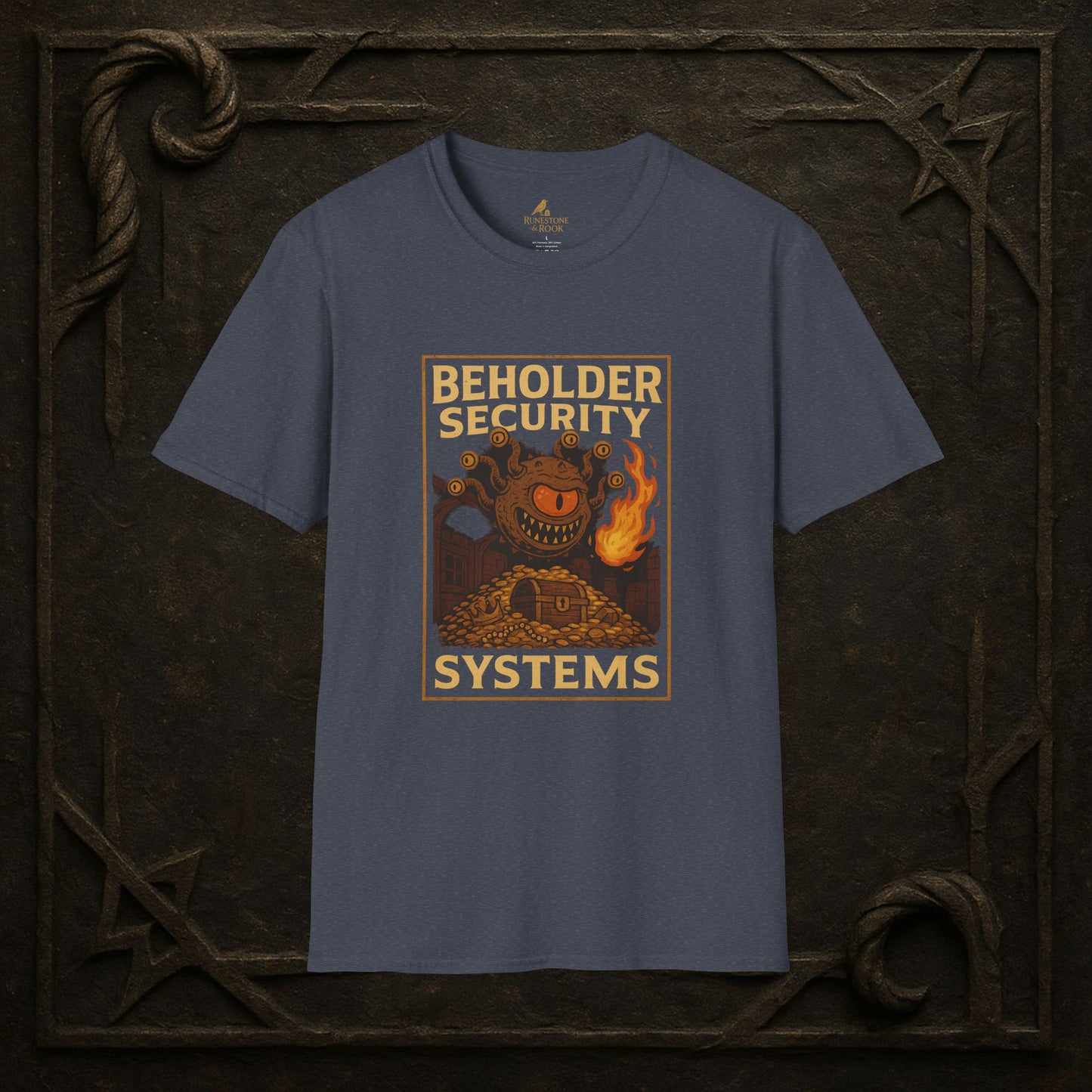 Beholder Security Systems – Fantasy Parody T-Shirt