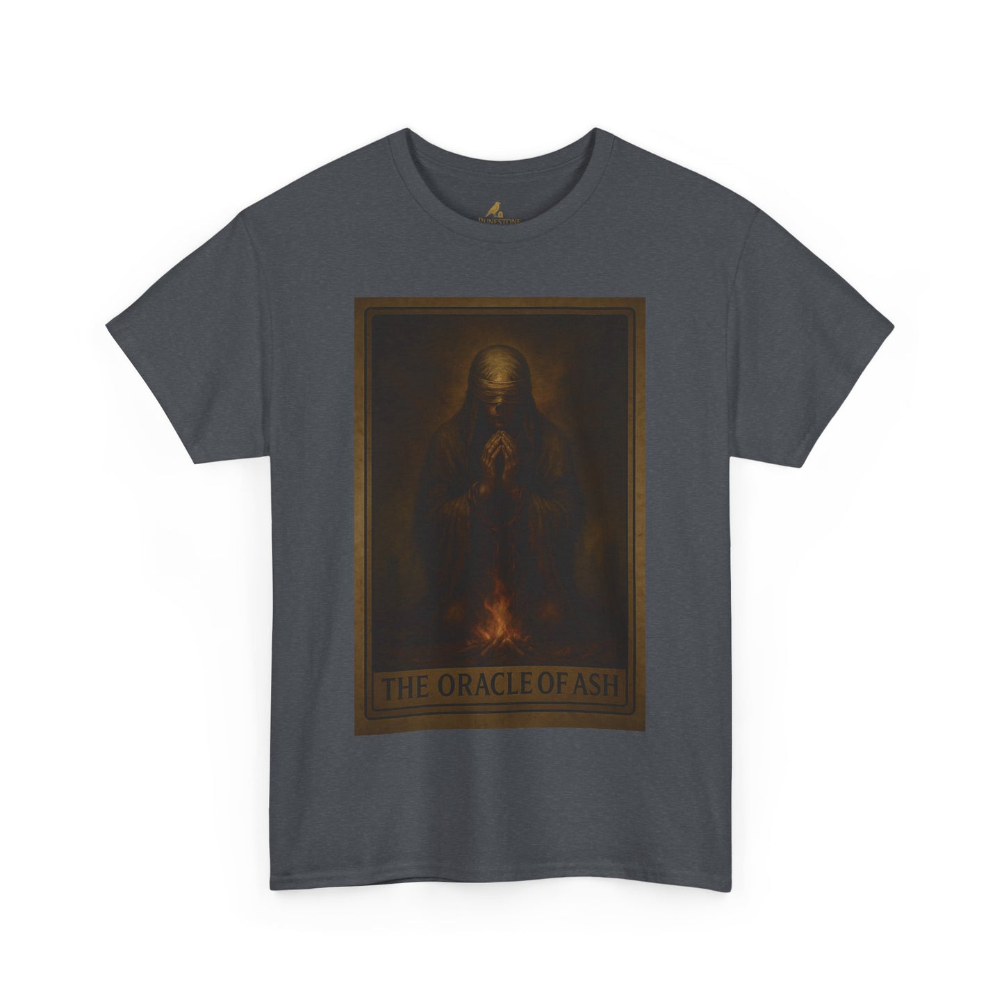 The Oracle of Ash – Tarot of the Dead Tee (Card XI)