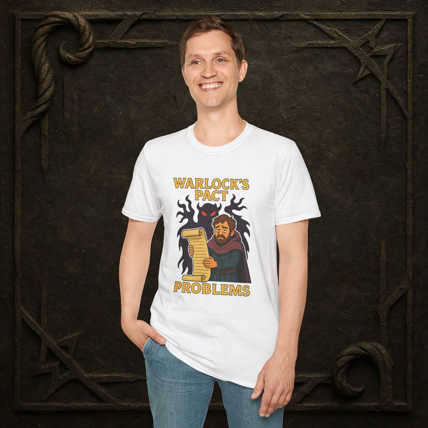 Warlock’s Pact Problems – Infernal Contract T-Shirt