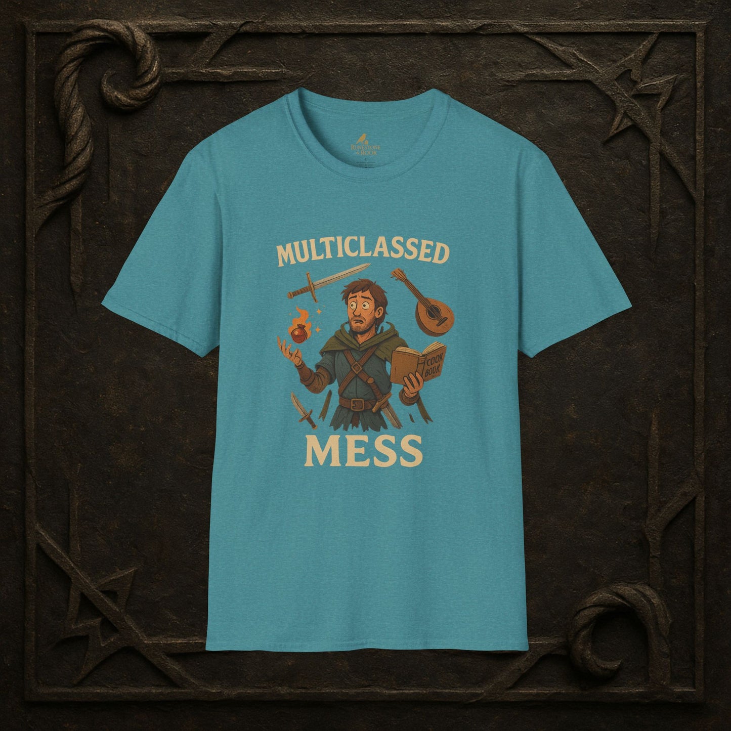 Multiclassed Mess – Chaos Class Adventurer T-Shirt