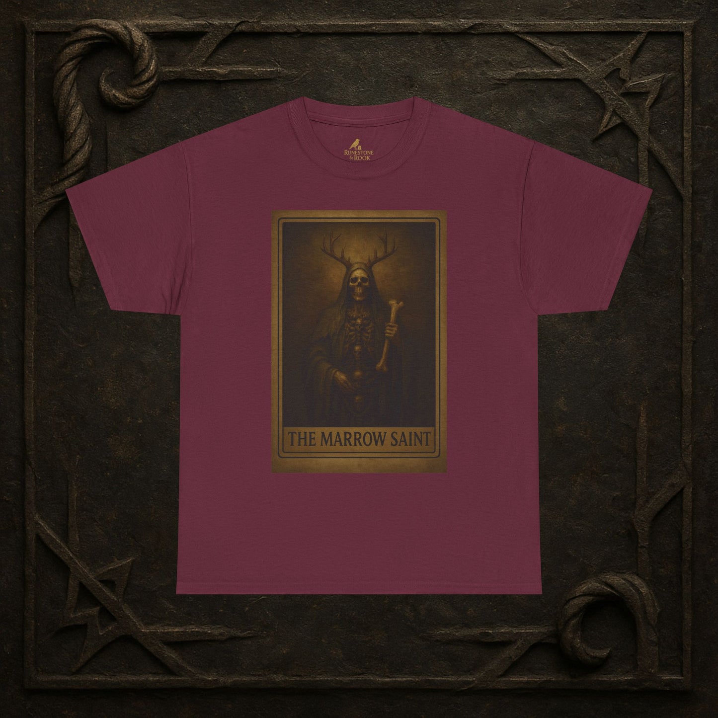 The Marrow Saint – Tarot of the Dead Tee (Card VI)