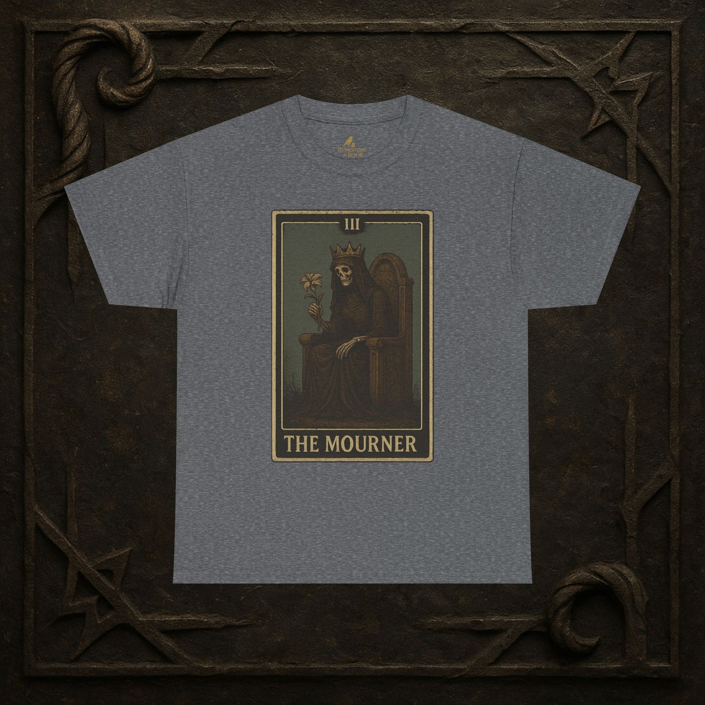 The Mourner – Tarot of the Dead Tee (Card III)