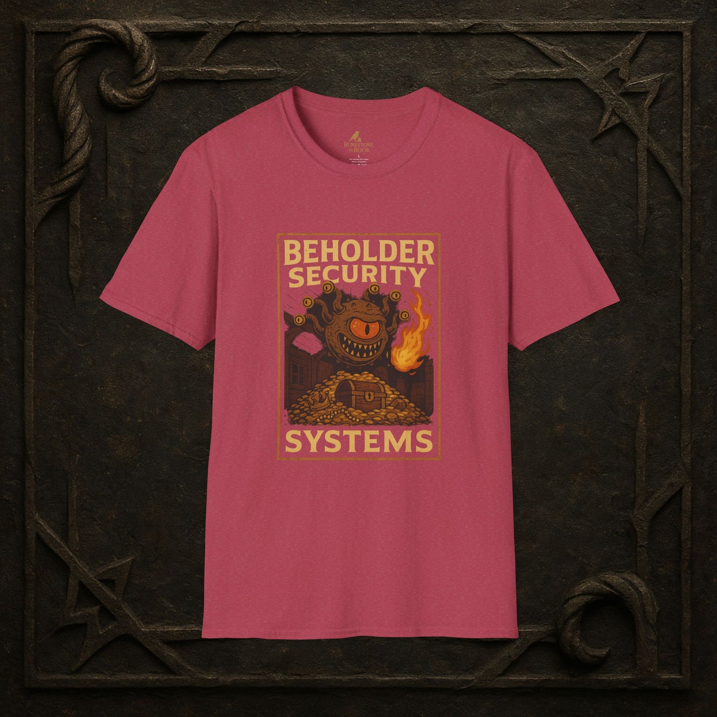 Beholder Security Systems – Fantasy Parody T-Shirt