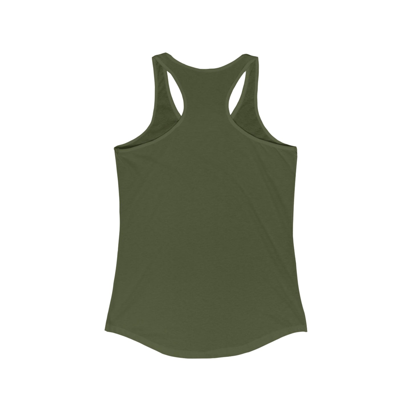 Wielding Dual Daggers and Daddy Energy – Rogue Vibes Racerback tank