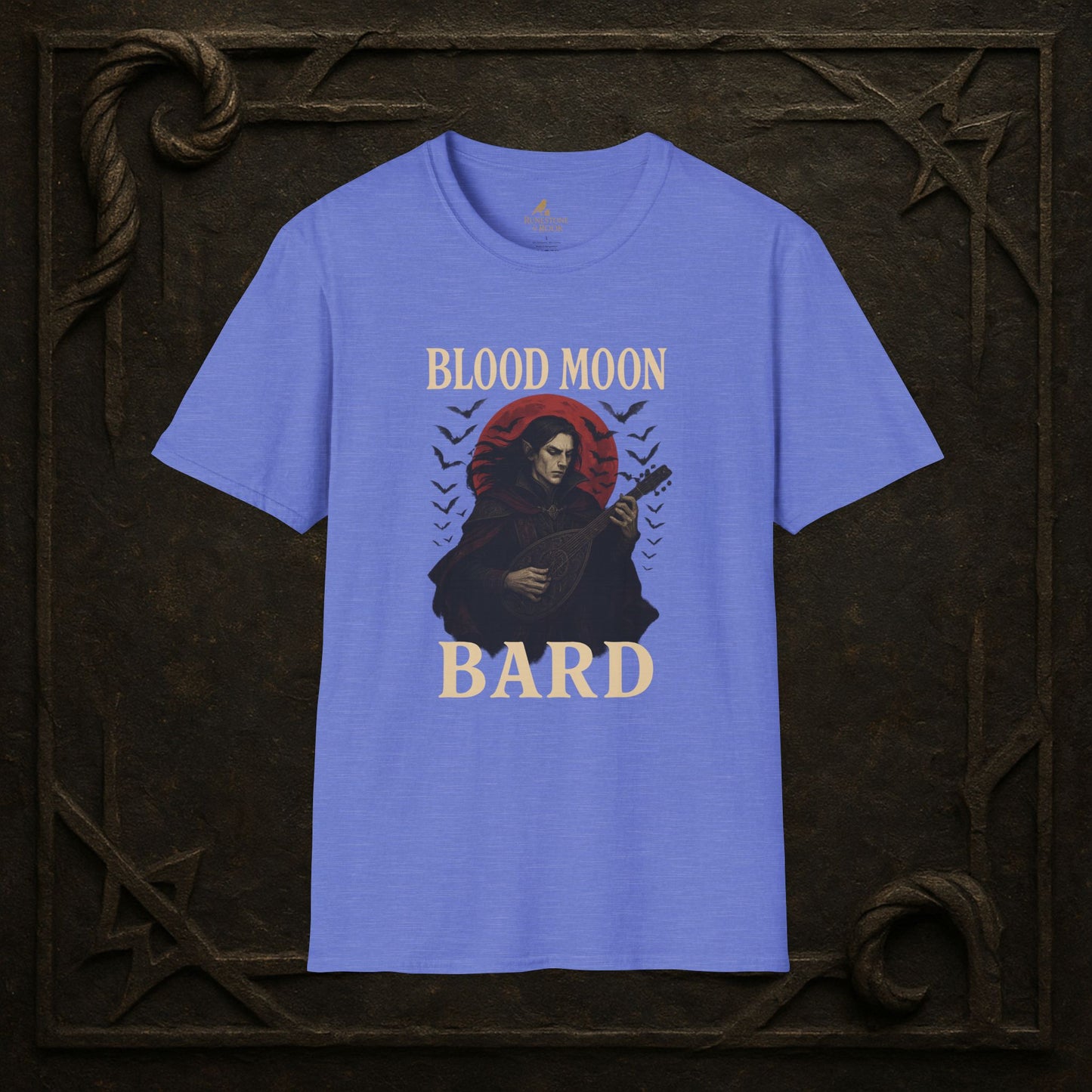 Blood Moon Bard – Vampiric Lute Master T-Shirt