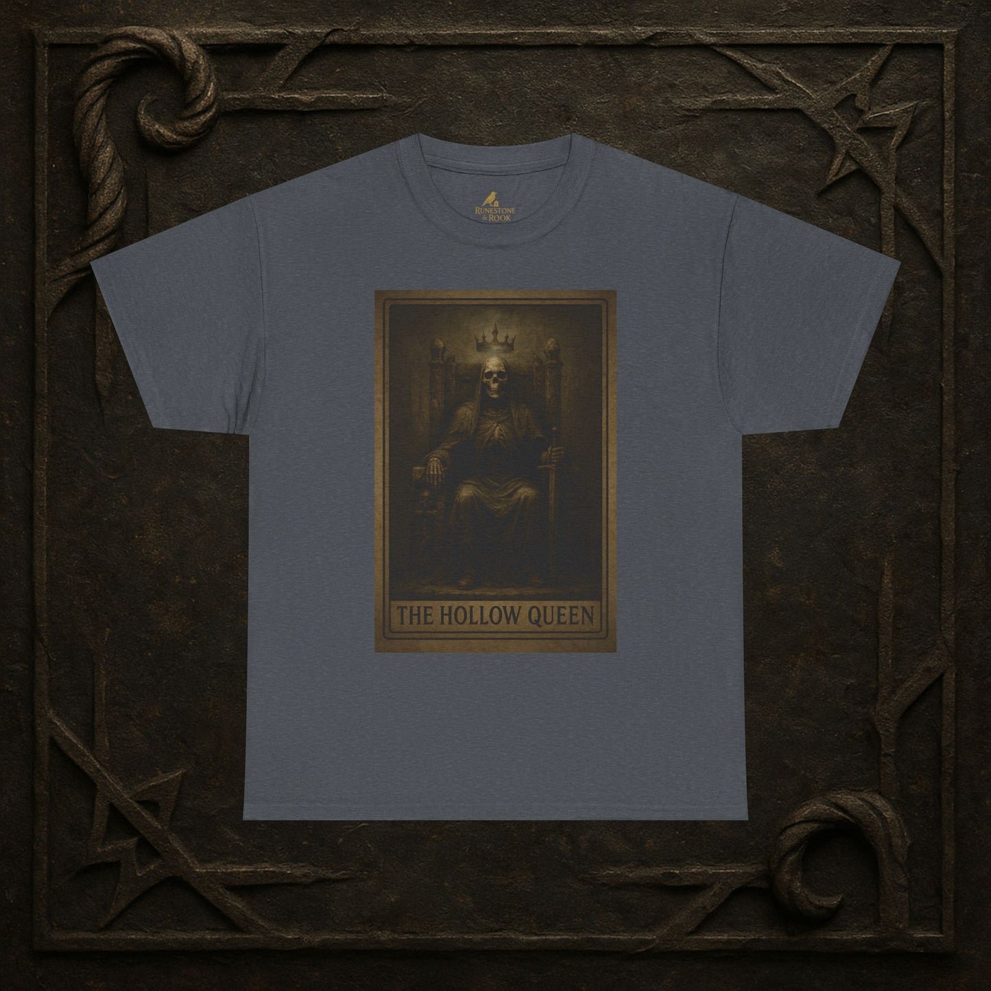 The Hollow Queen – Tarot of the Dead Tee (Card II)