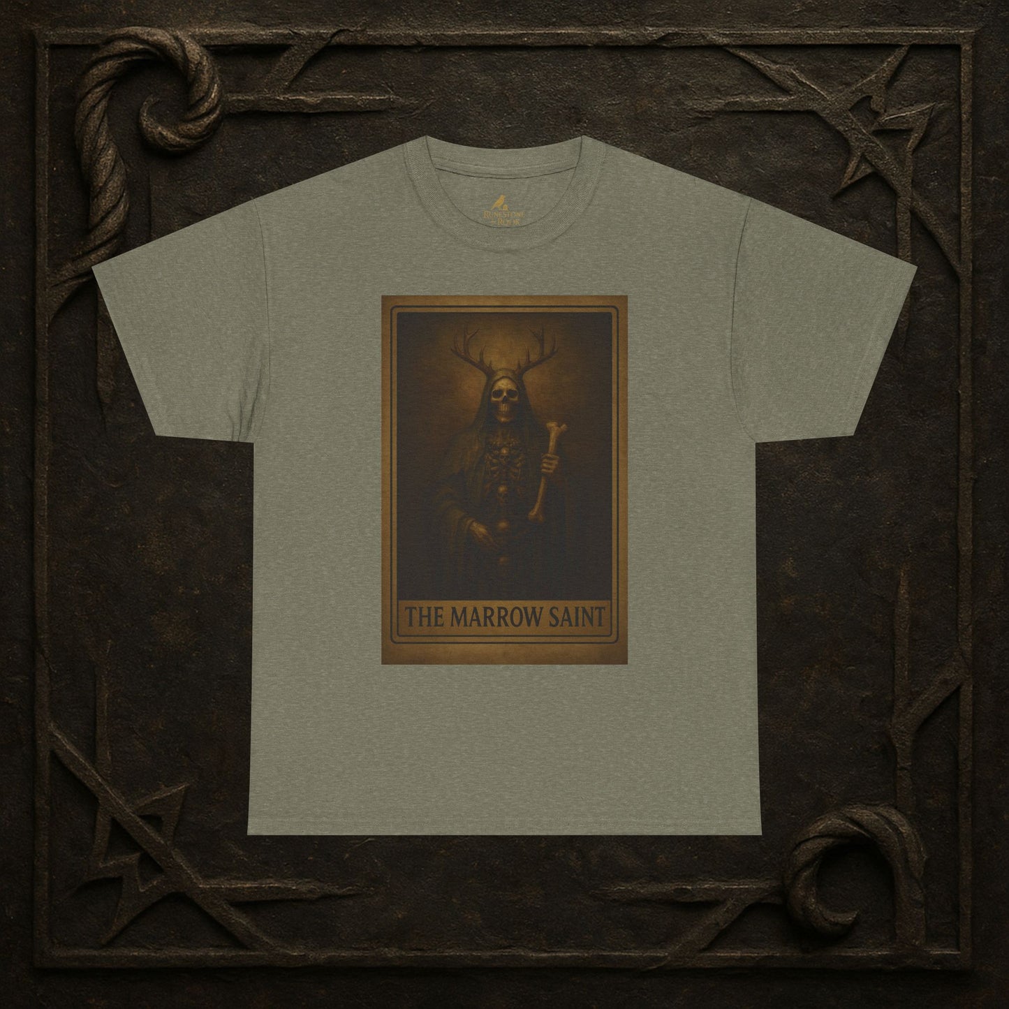 The Marrow Saint – Tarot of the Dead Tee (Card VI)