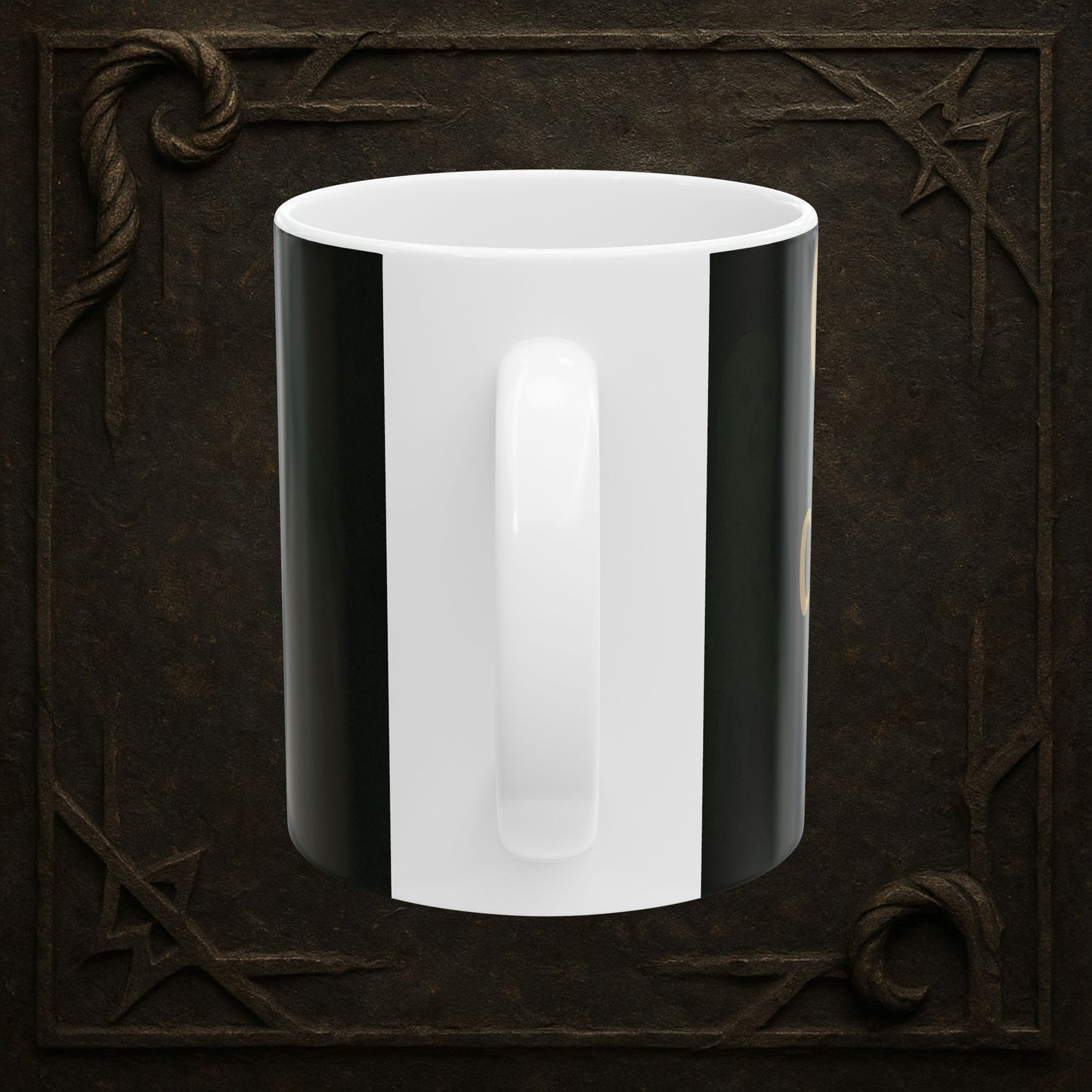 Cursed But Caffeinated Mug, Fantasy Coffee Cup