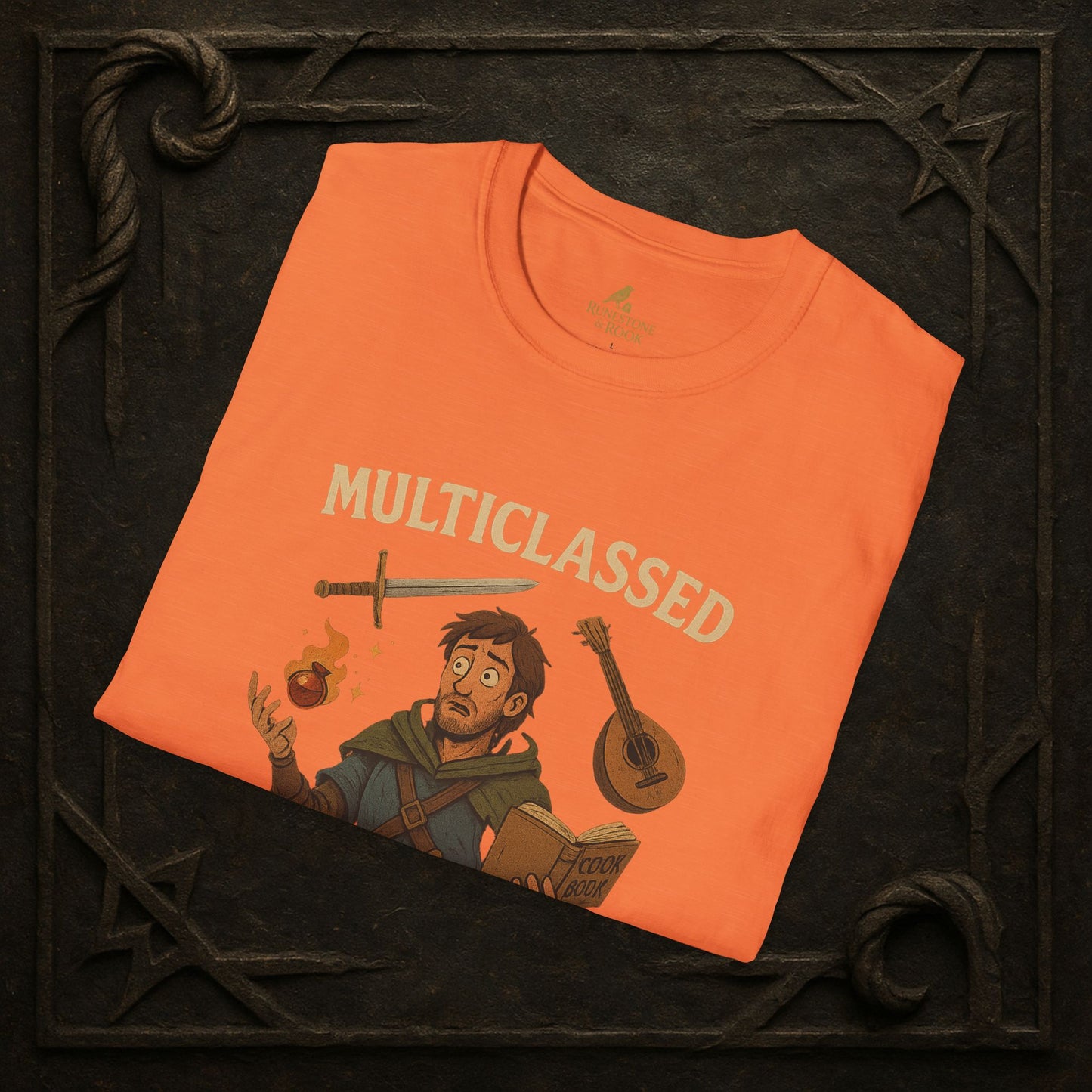 Multiclassed Mess – Chaos Class Adventurer T-Shirt
