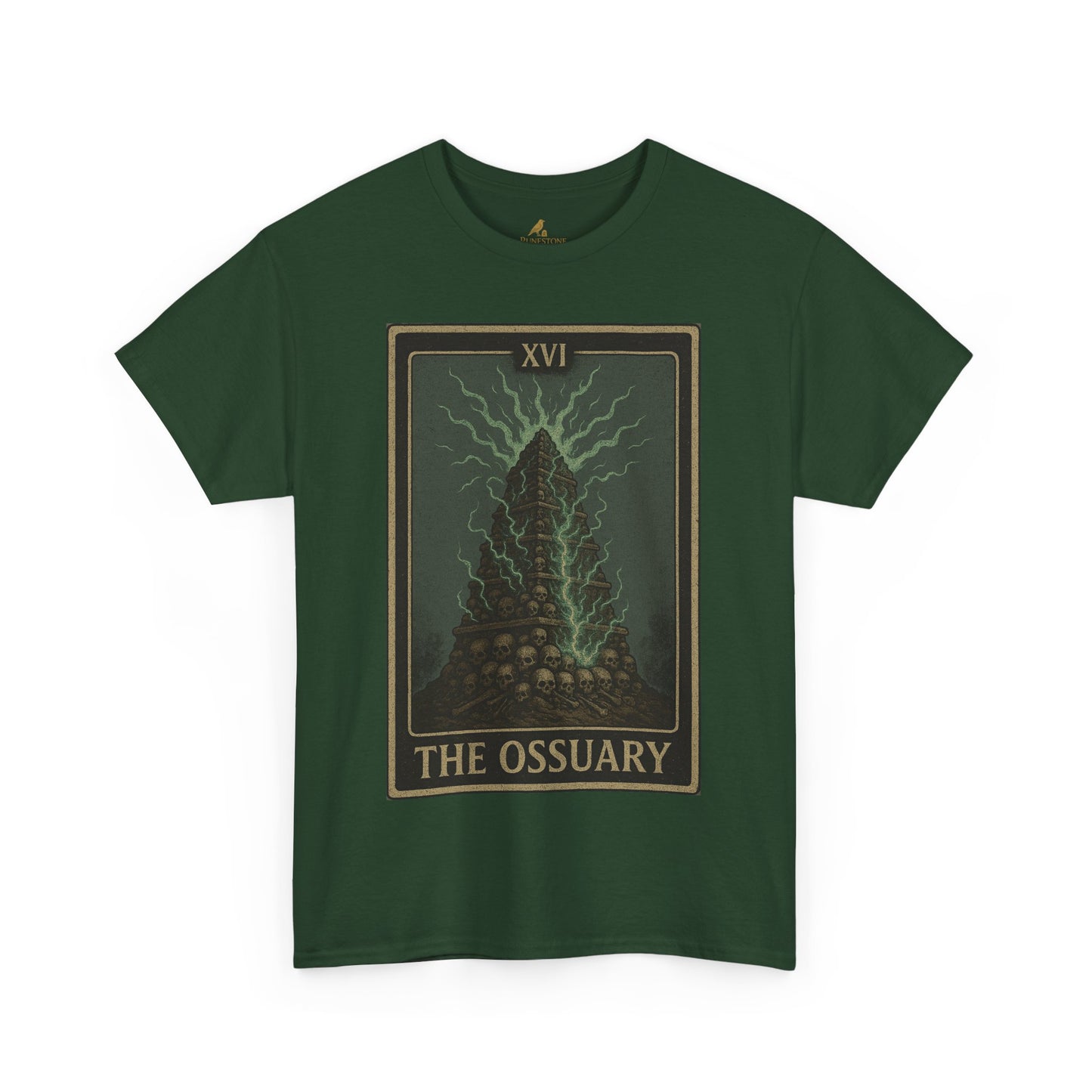 The Ossuary – Tarot of the Dead Tee (Card XVI)