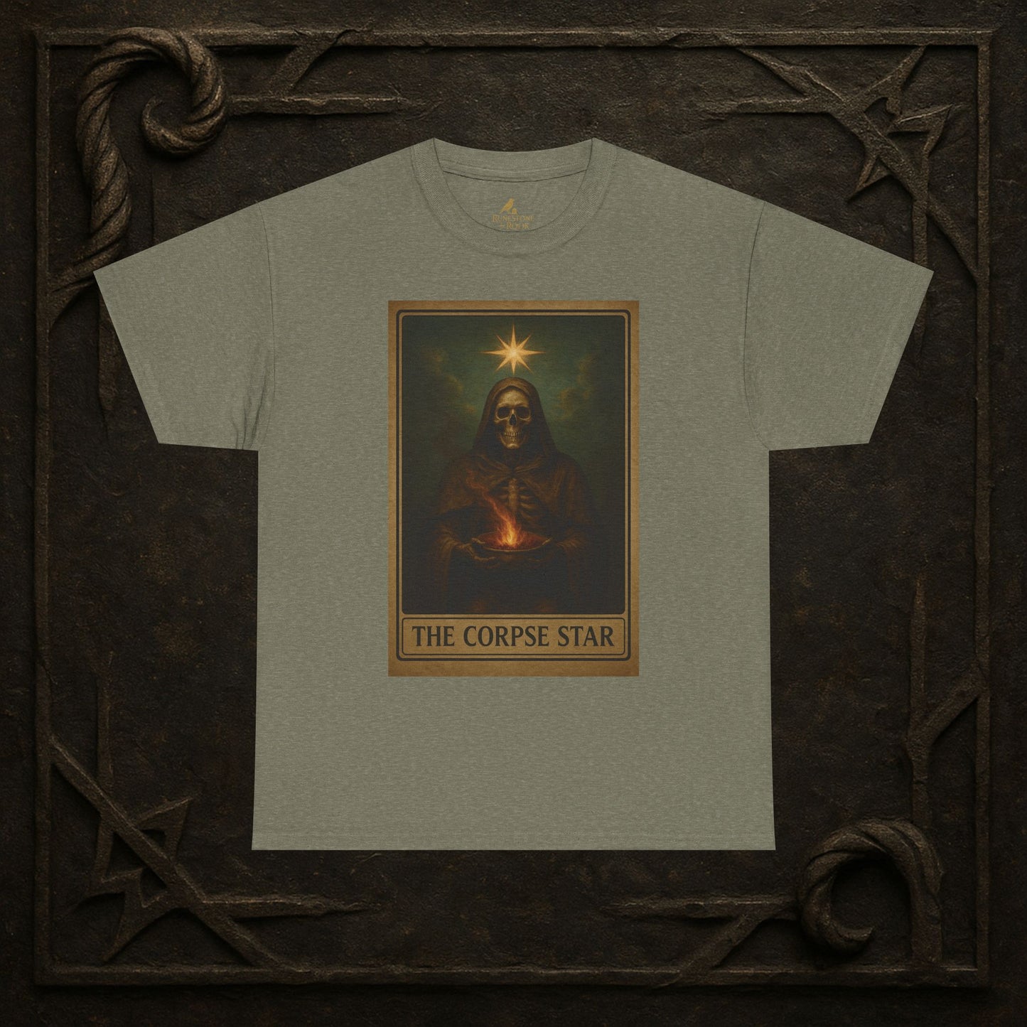 The Corpse Star – Tarot of the Dead Tee (Card XVII)