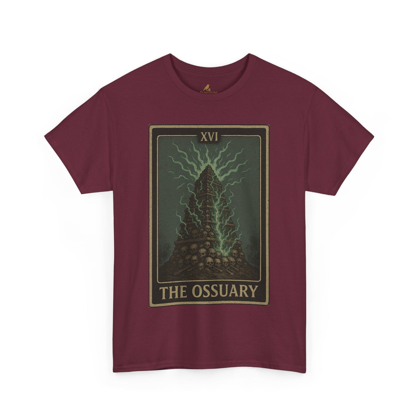 The Ossuary – Tarot of the Dead Tee (Card XVI)