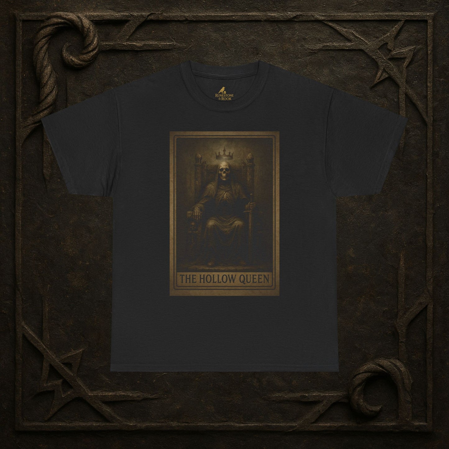 The Hollow Queen – Tarot of the Dead Tee (Card II)