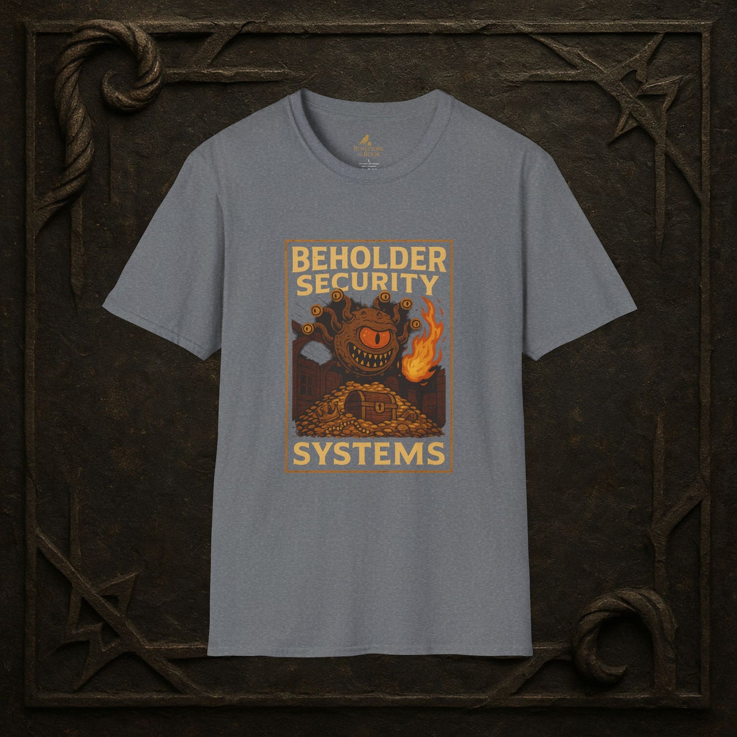 Beholder Security Systems – Fantasy Parody T-Shirt