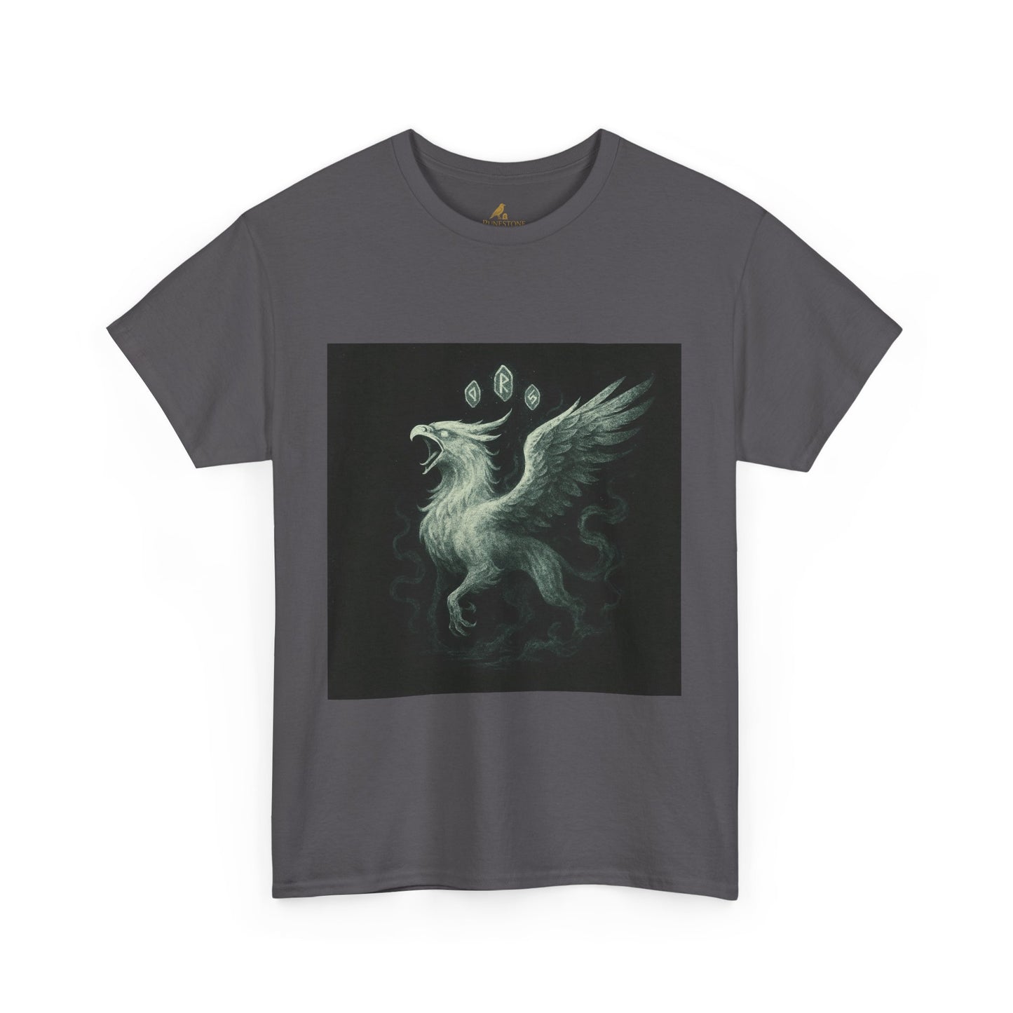 Griffin Wraith Unisex Tee - Spectral Guardian Shirt for Dark Fantasy Fans and RPG Adventurers
