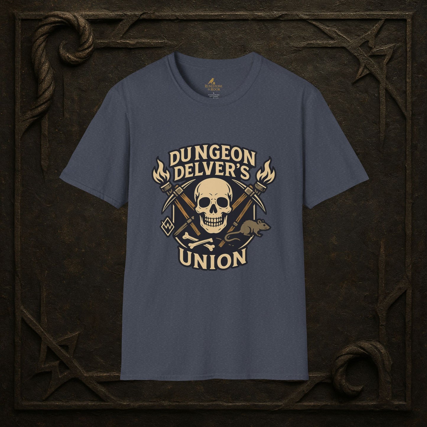 Dungeon Delver’s Union – Crest Emblem T-Shirt