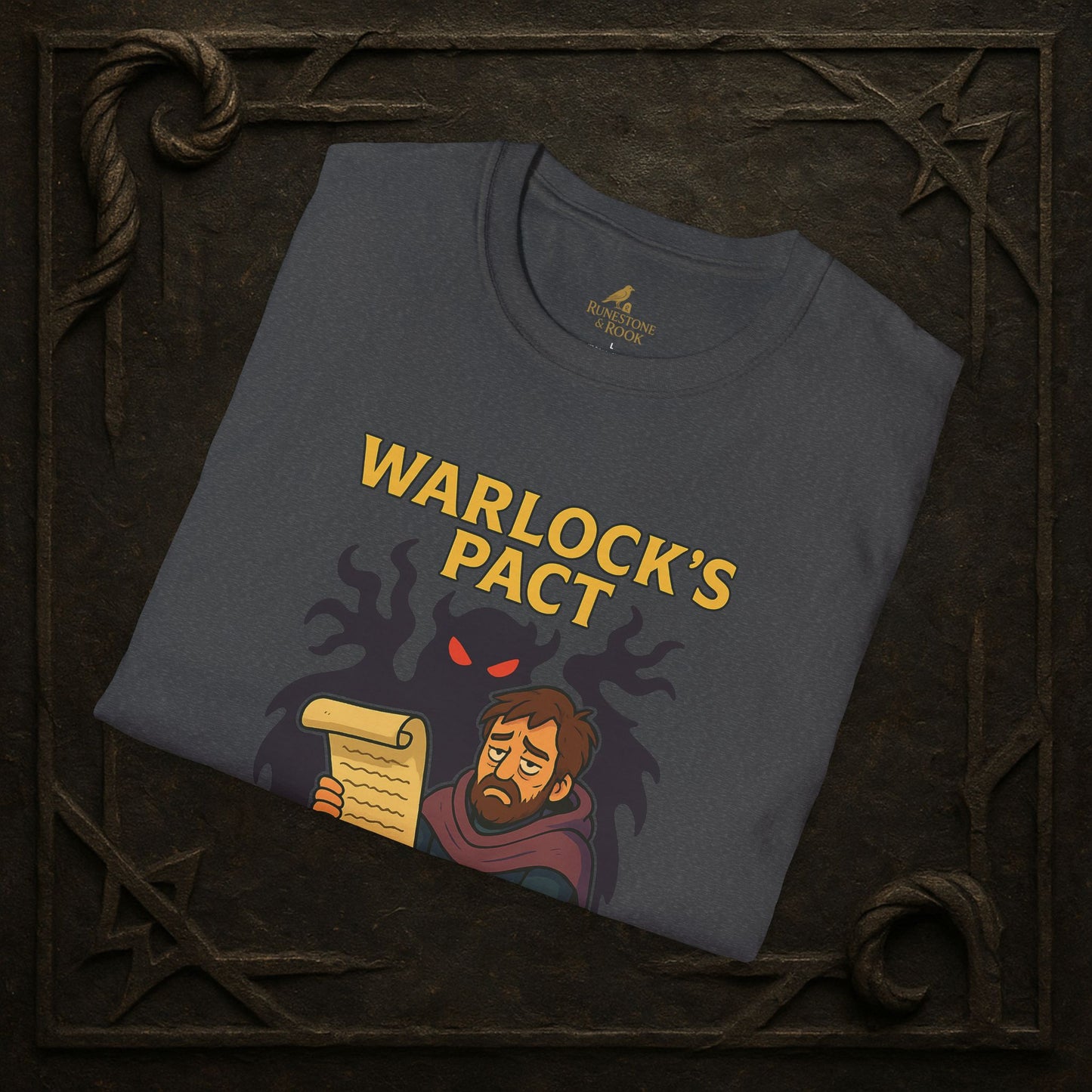 Warlock’s Pact Problems – Infernal Contract T-Shirt