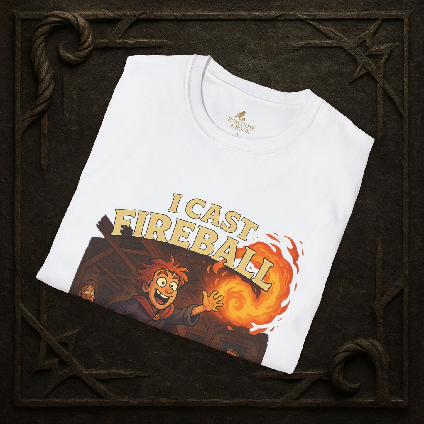 I Cast Fireball – Chaotic Sorcerer Tavern Tee