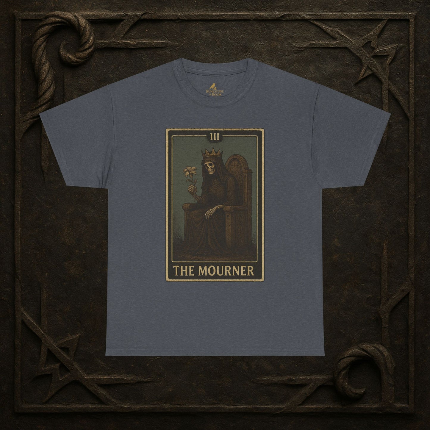 The Mourner – Tarot of the Dead Tee (Card III)