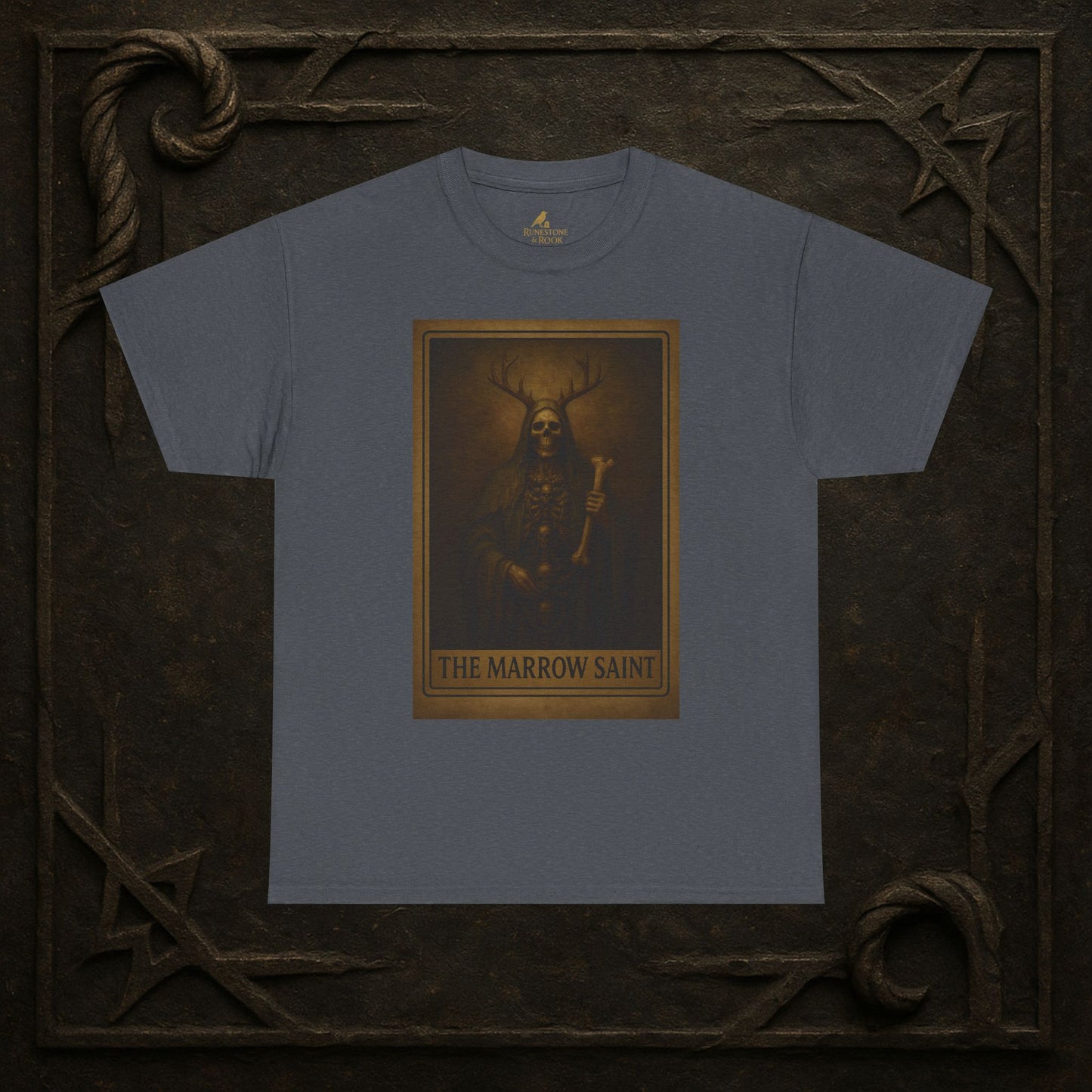The Marrow Saint – Tarot of the Dead Tee (Card VI)