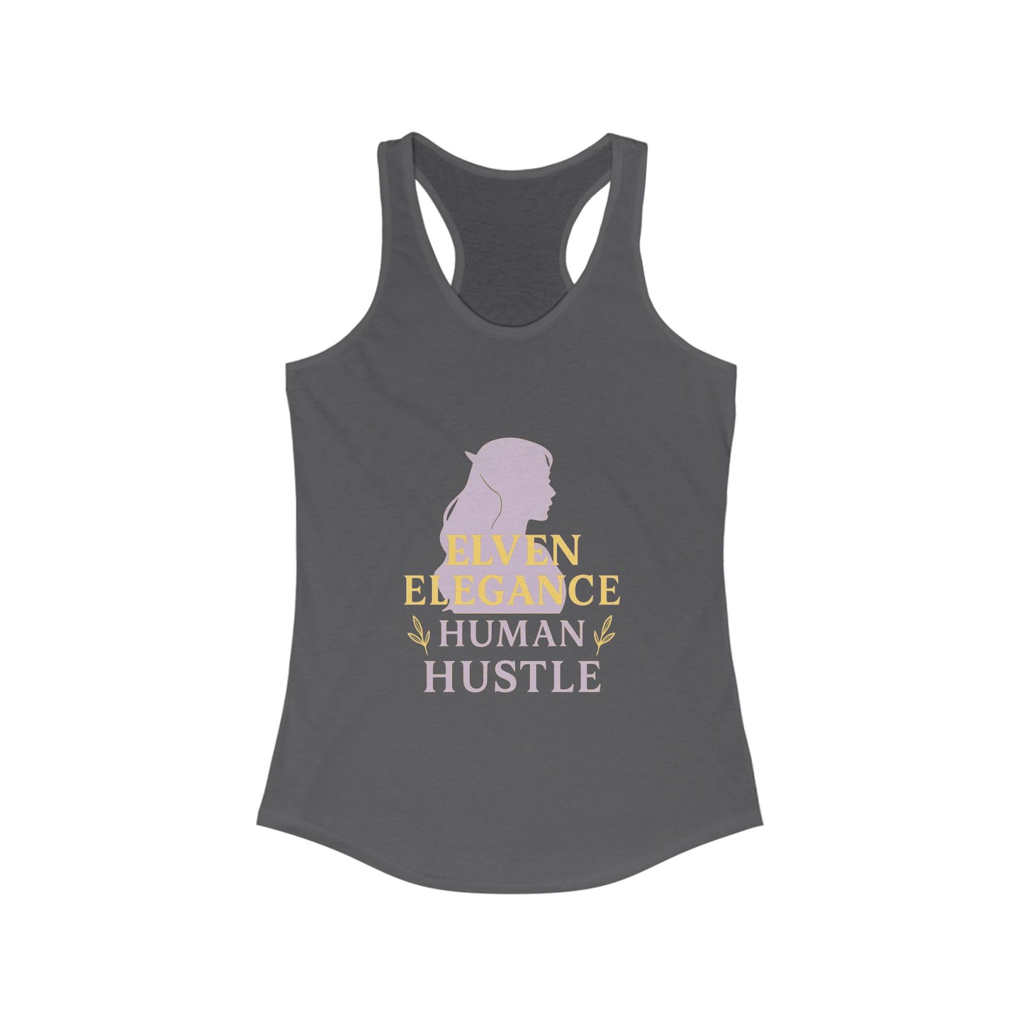Elven Elegance, Human Hustle – Fantasy Femme Graphic Tank