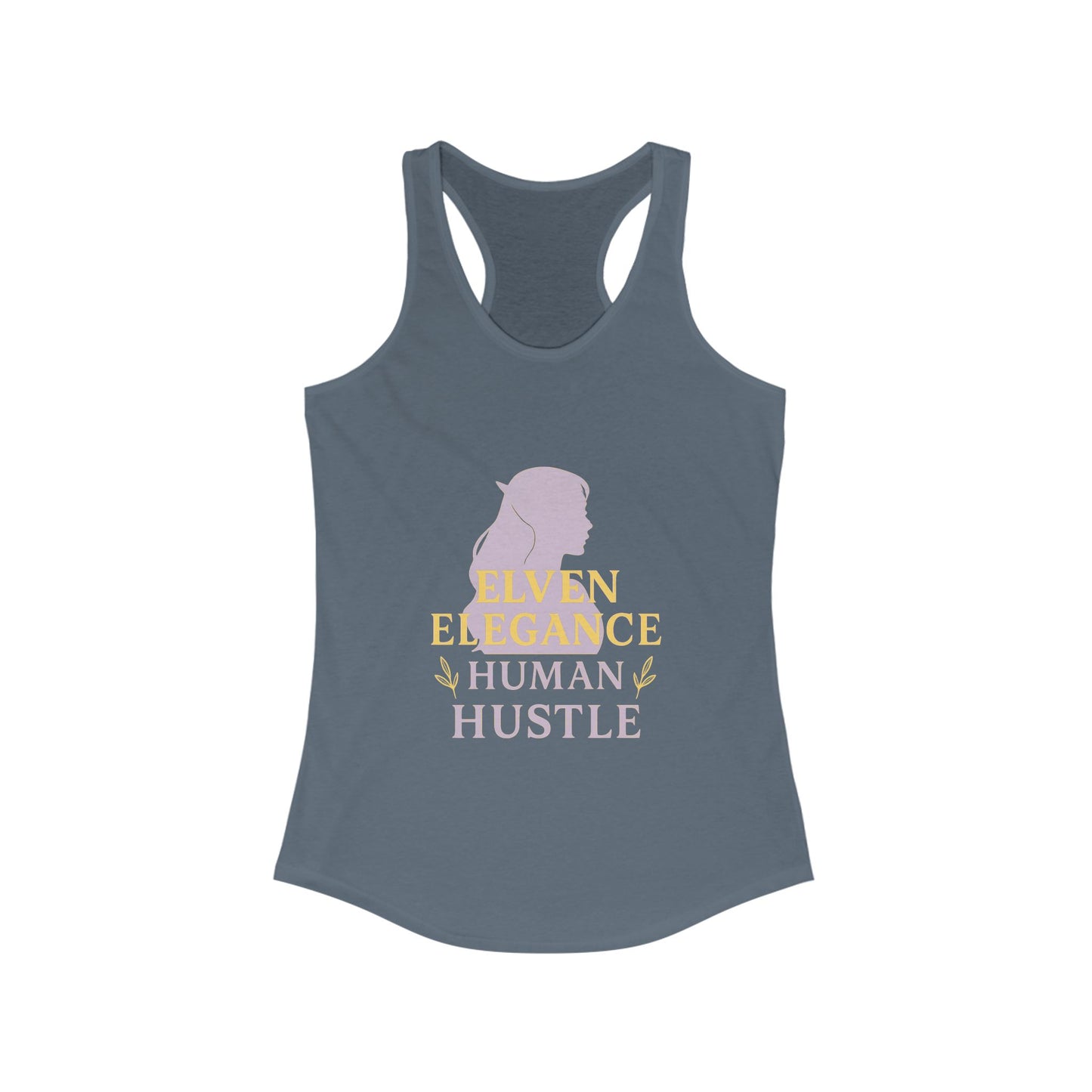 Elven Elegance, Human Hustle – Fantasy Femme Graphic Tank