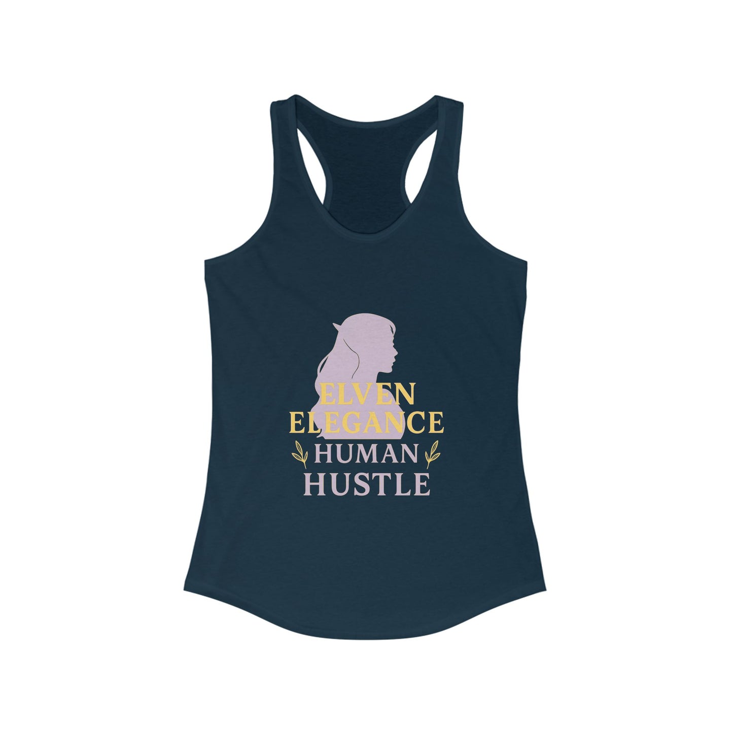 Elven Elegance, Human Hustle – Fantasy Femme Graphic Tank