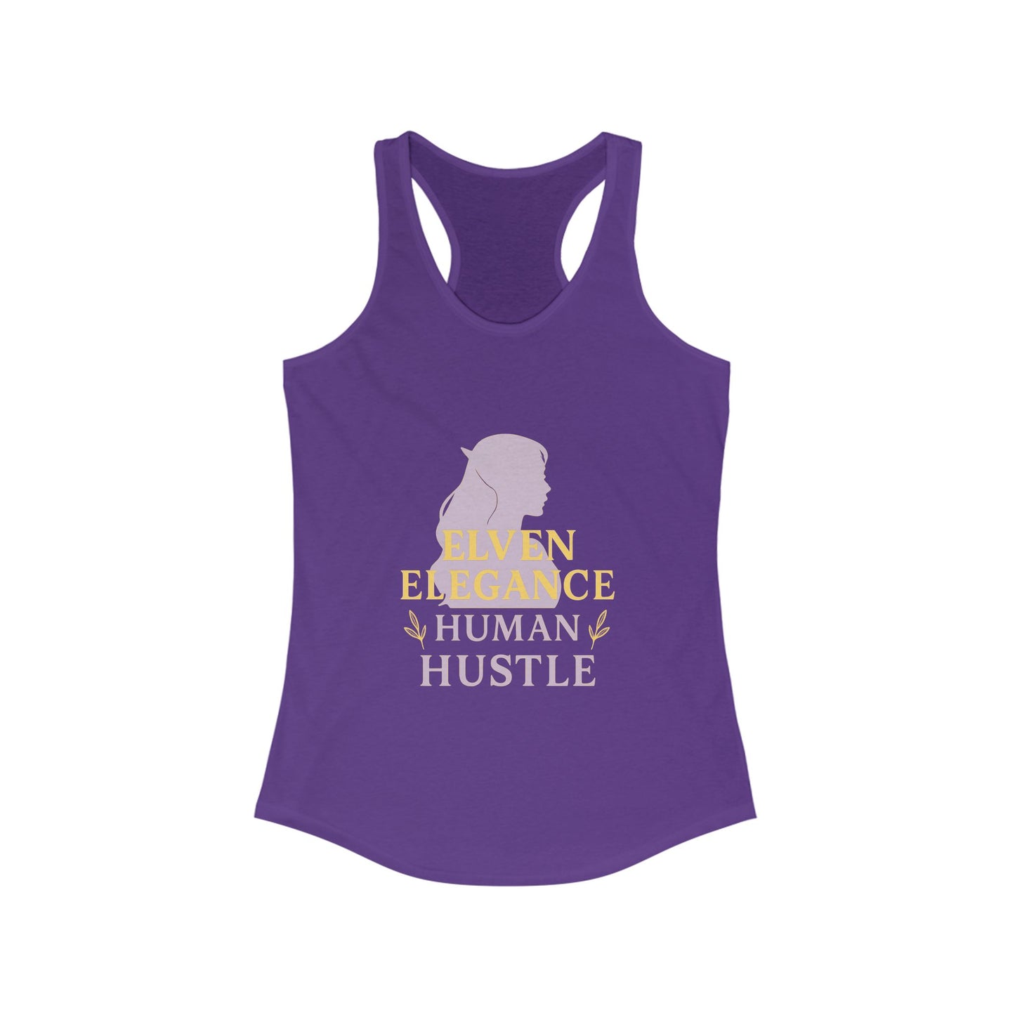 Elven Elegance, Human Hustle – Fantasy Femme Graphic Tank