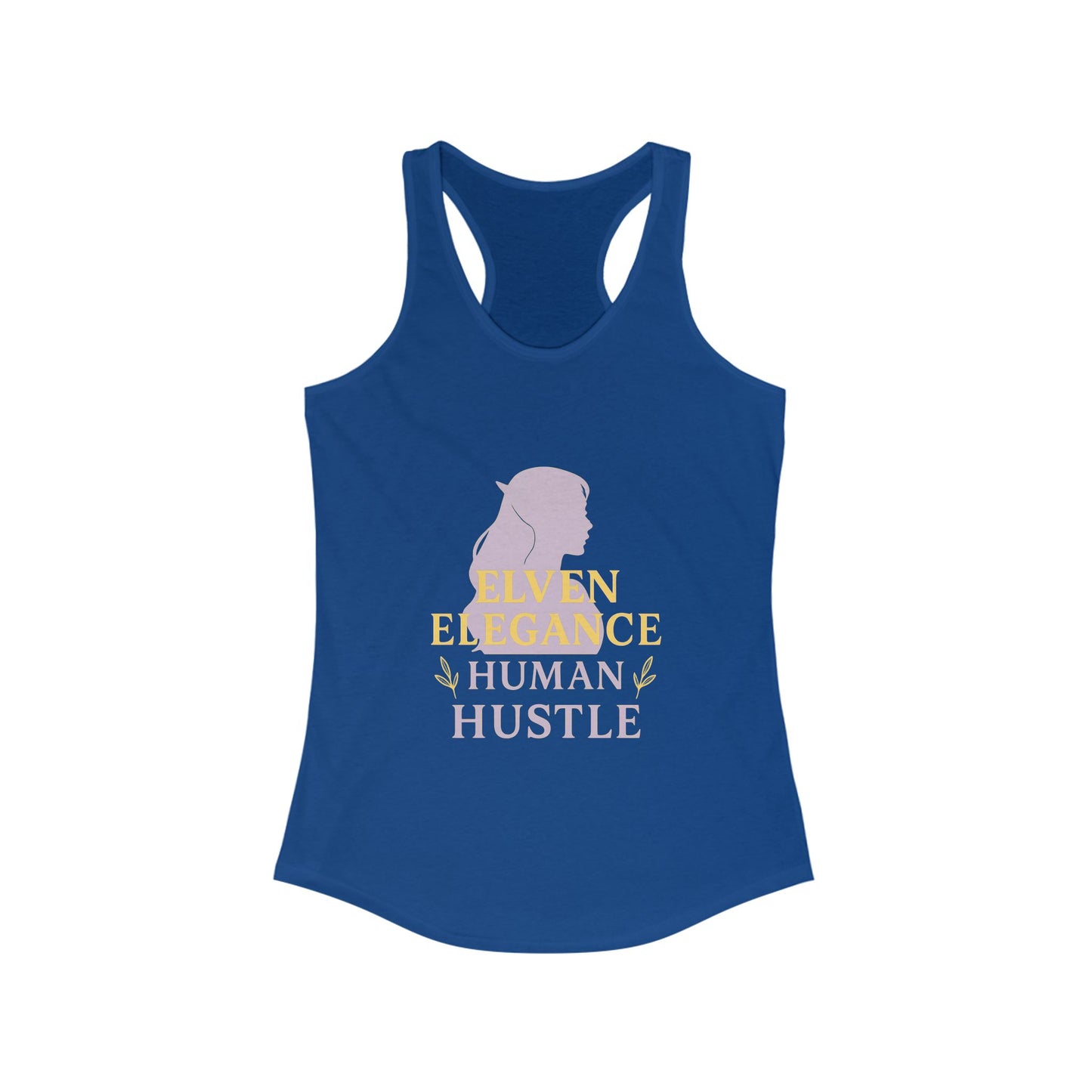 Elven Elegance, Human Hustle – Fantasy Femme Graphic Tank