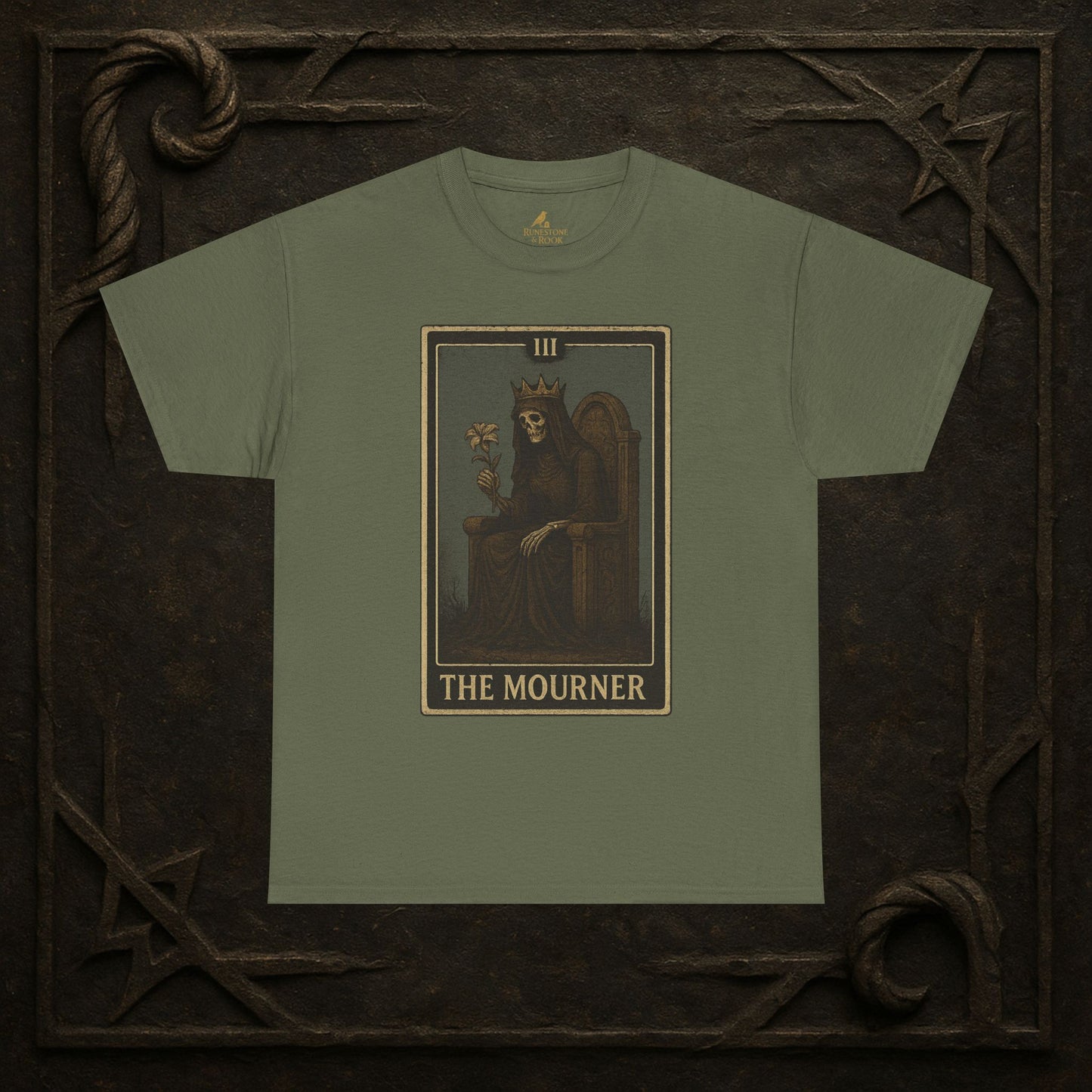 The Mourner – Tarot of the Dead Tee (Card III)