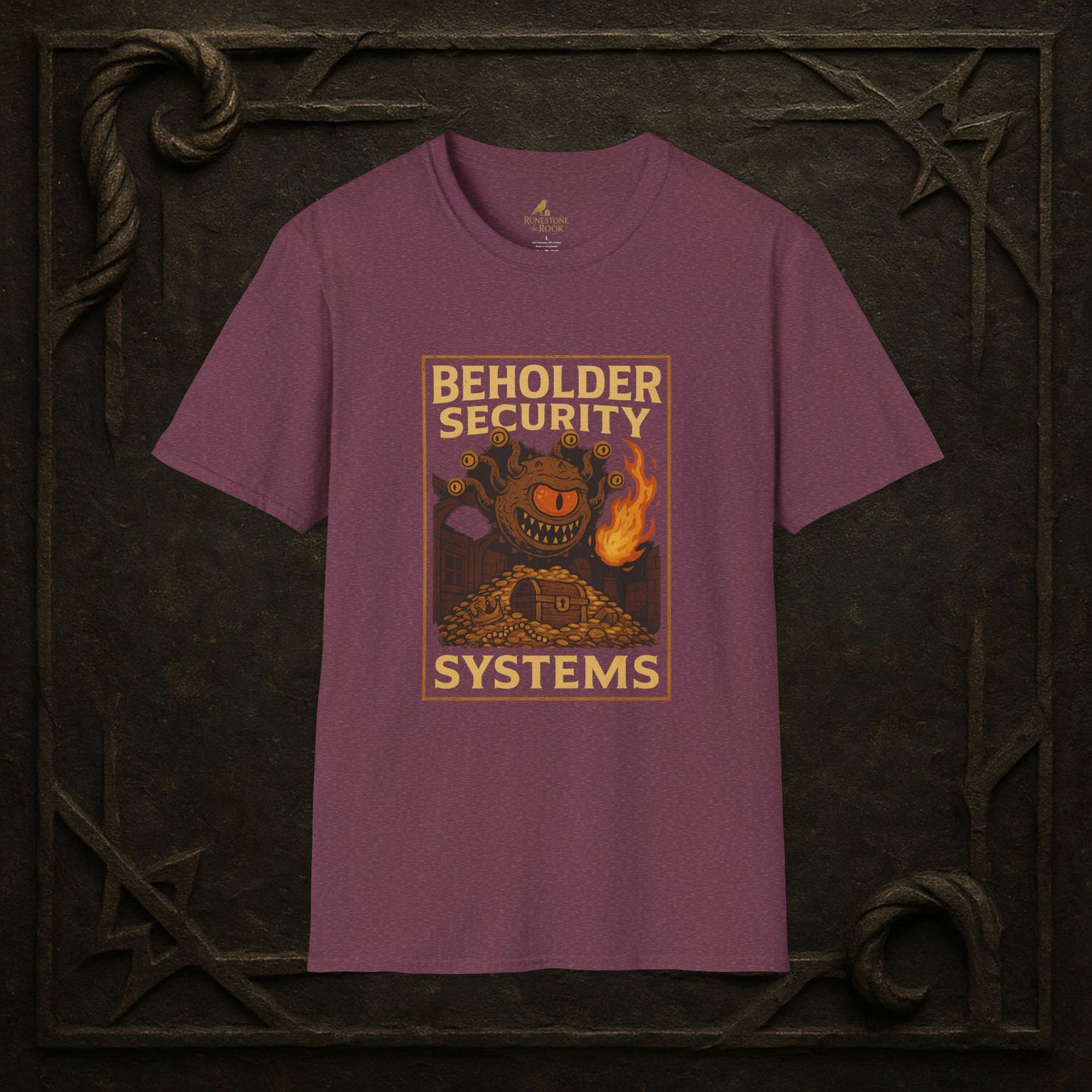 Beholder Security Systems – Fantasy Parody T-Shirt