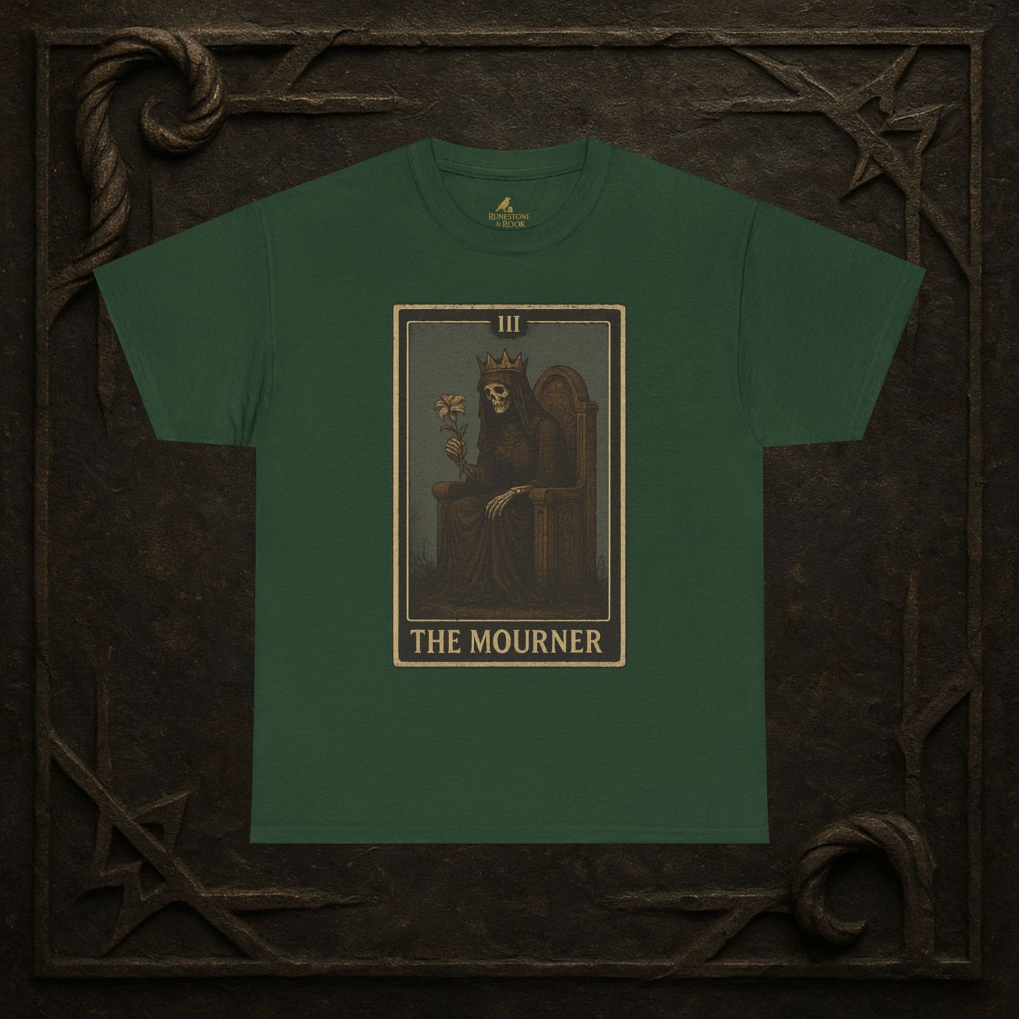 The Mourner – Tarot of the Dead Tee (Card III)