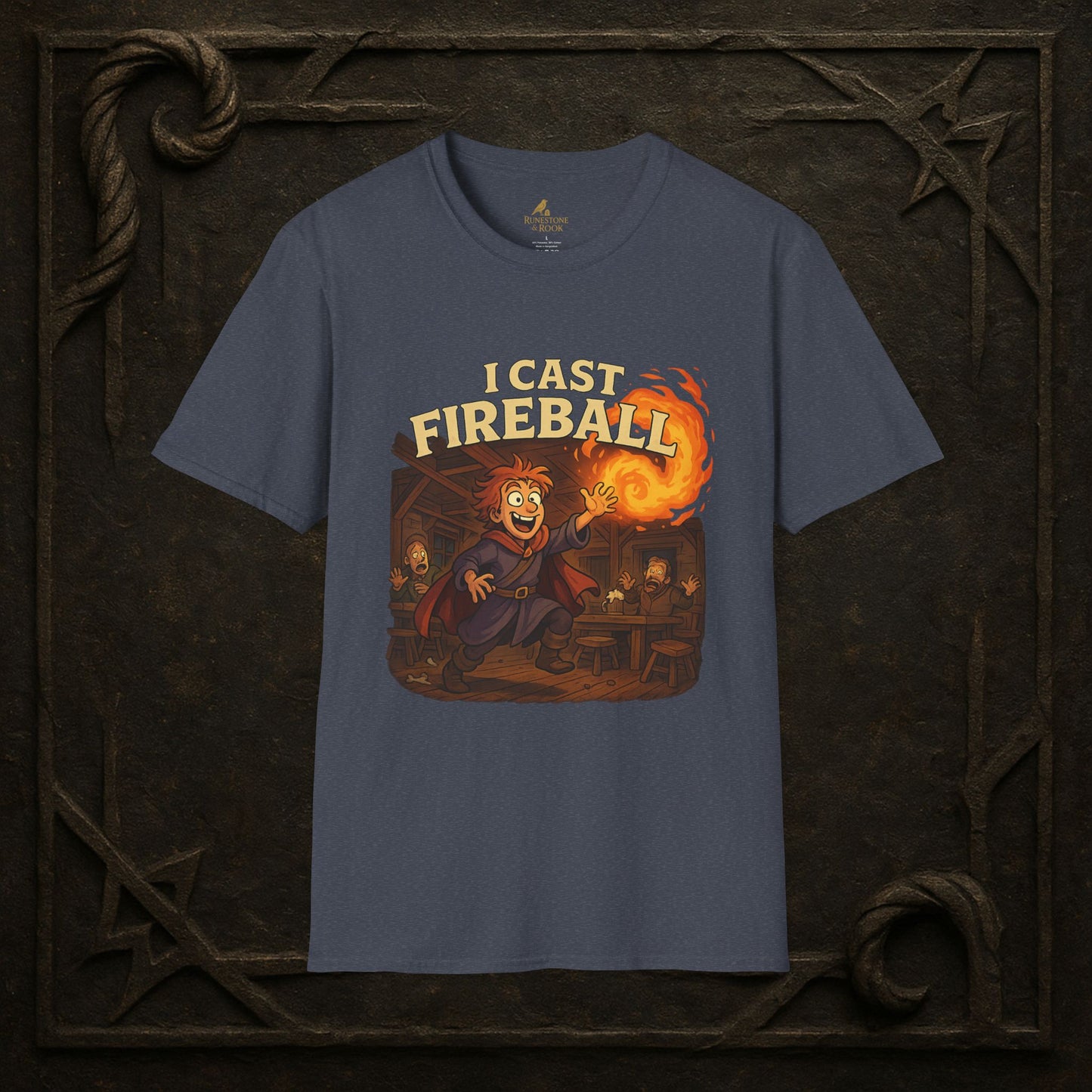 I Cast Fireball – Chaotic Sorcerer Tavern Tee