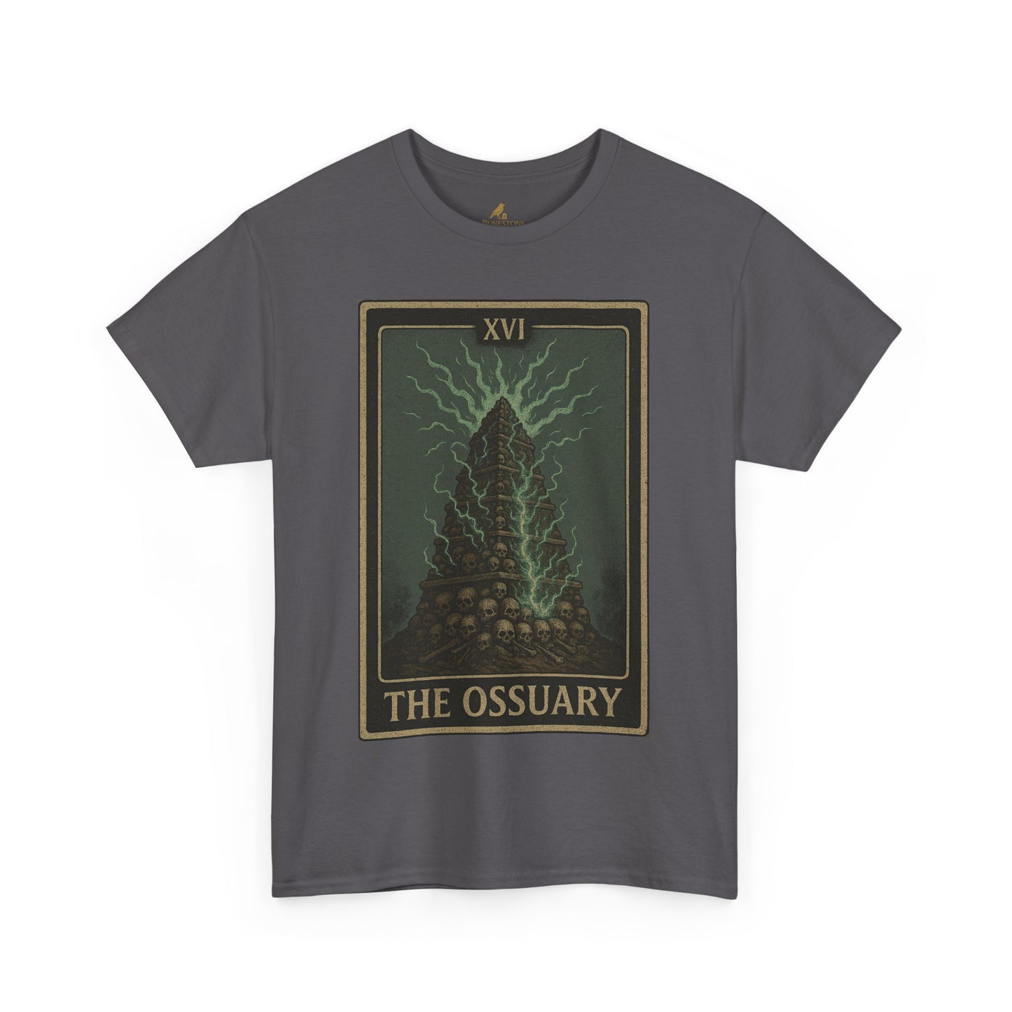 The Ossuary – Tarot of the Dead Tee (Card XVI)